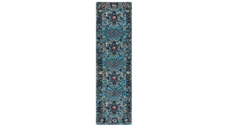 Darius Light Blue Runner Rug