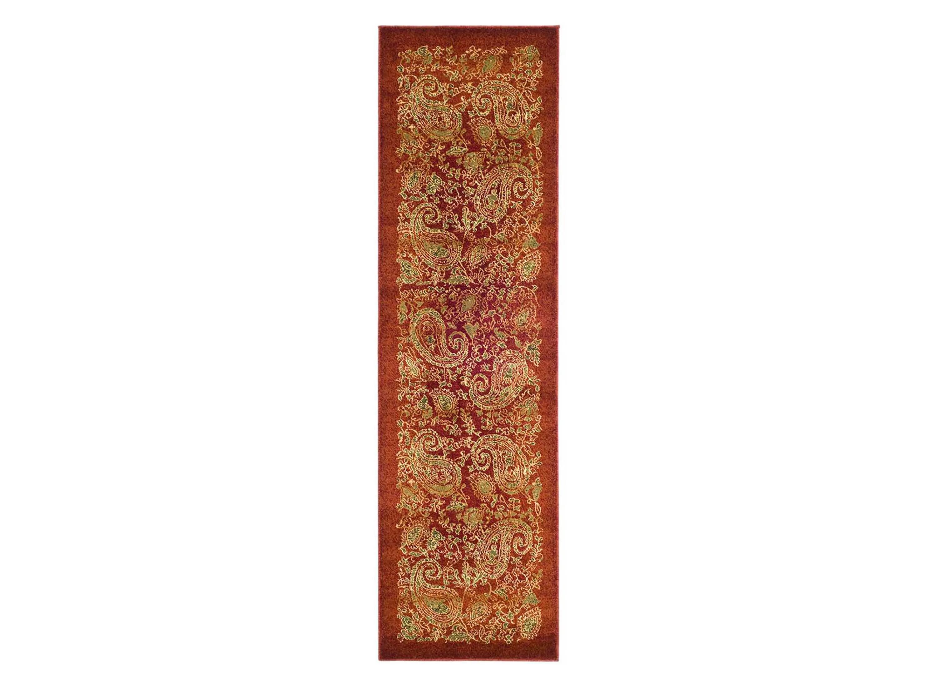 Lyndhurst 2'3" x 12' Paisley Life Power LoomedR unner