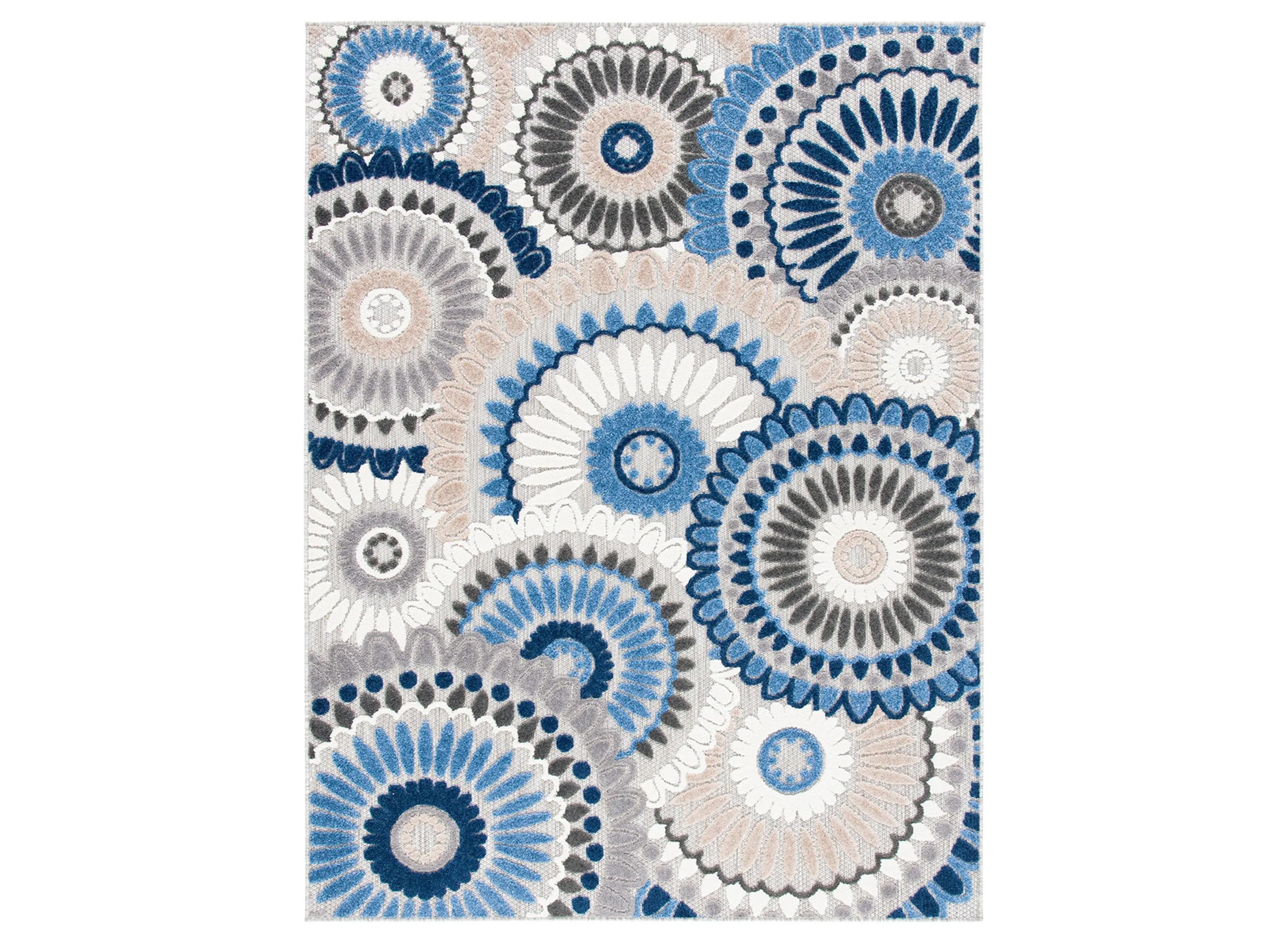 Safavieh Cabana Harper 8' X 10' Rug - Gray/Grey