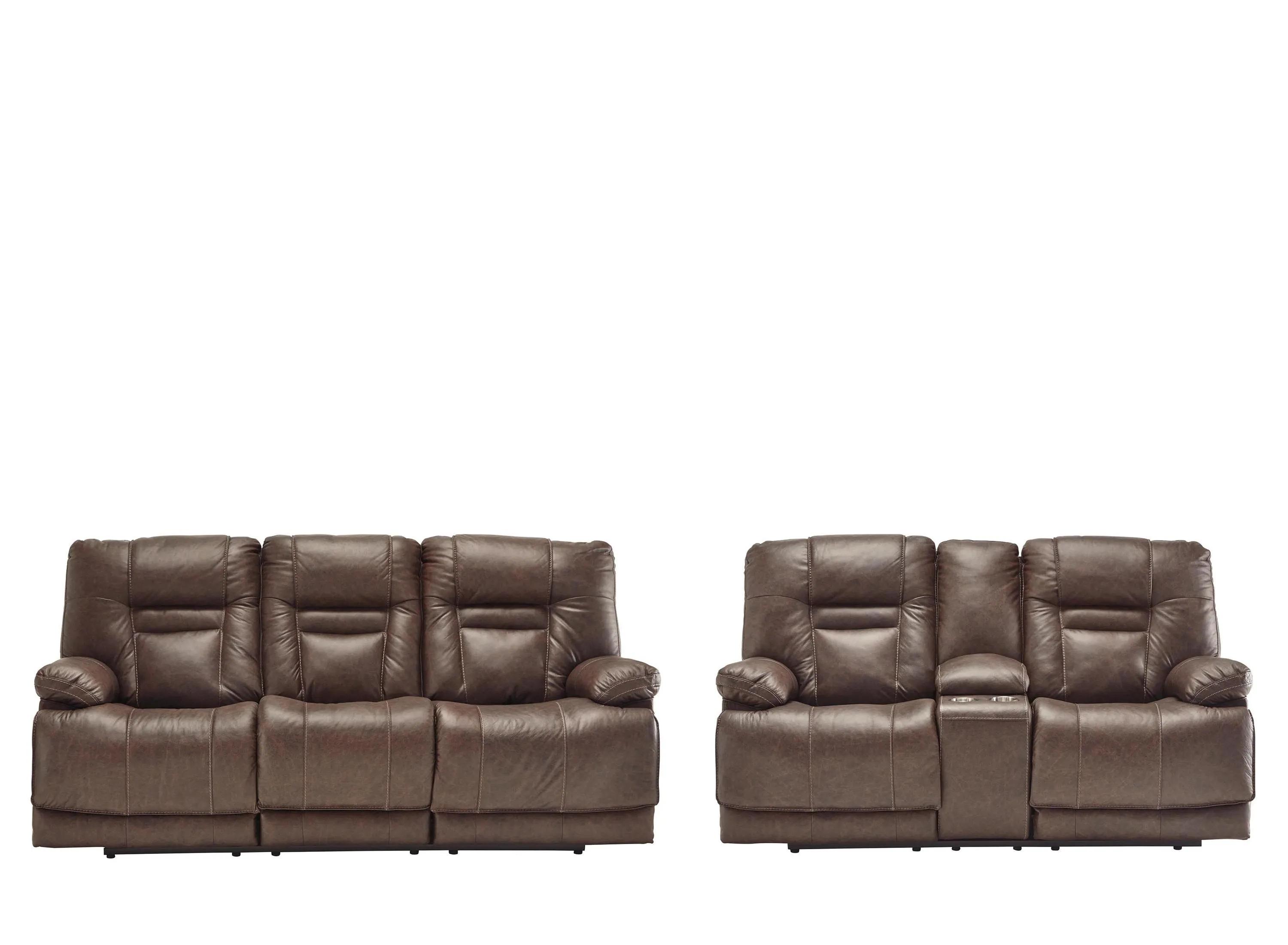 Wurstrow Power Reclining Sofa and Loveseat