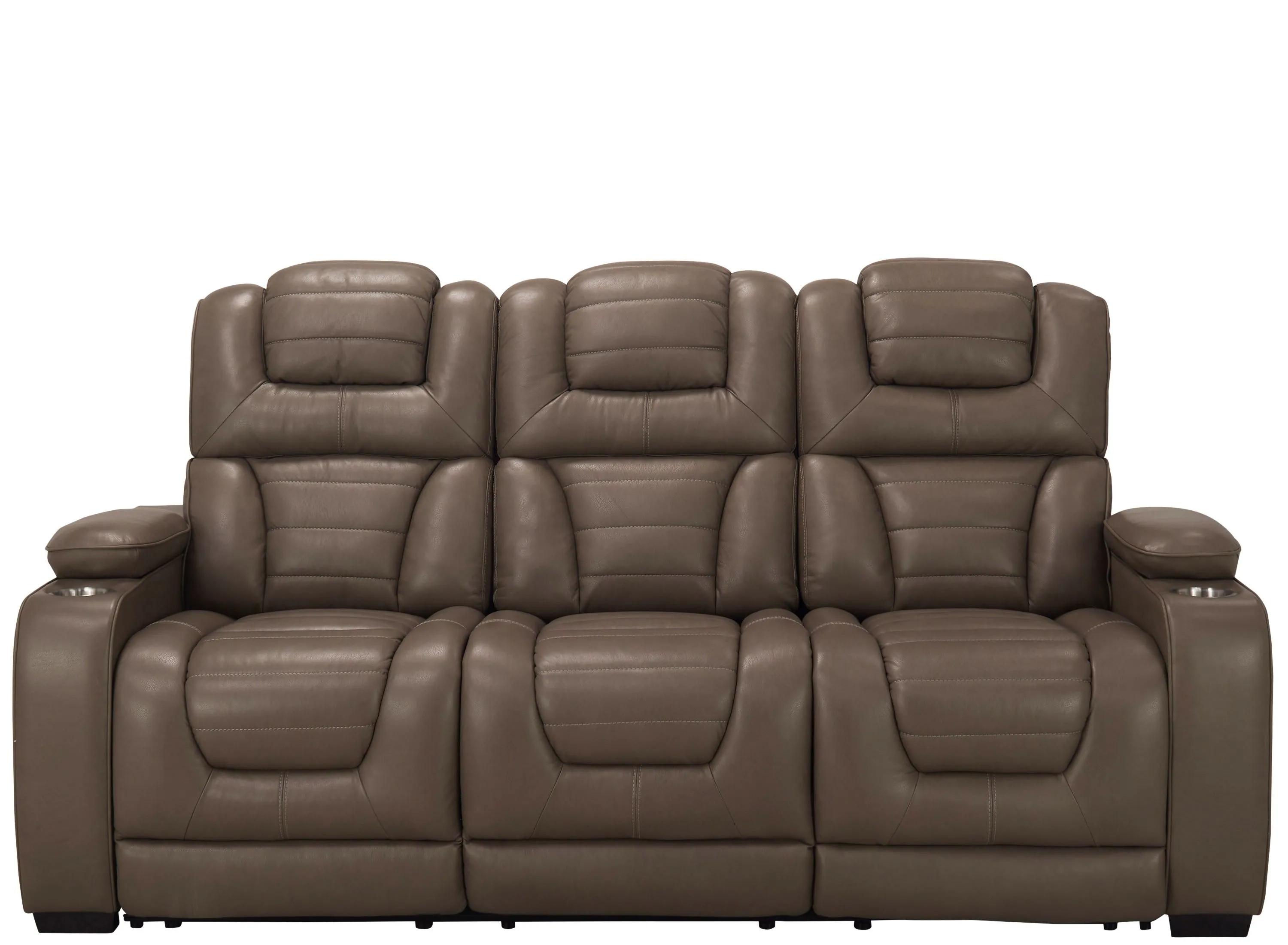 Othello Power Sofa w/Power Headrest