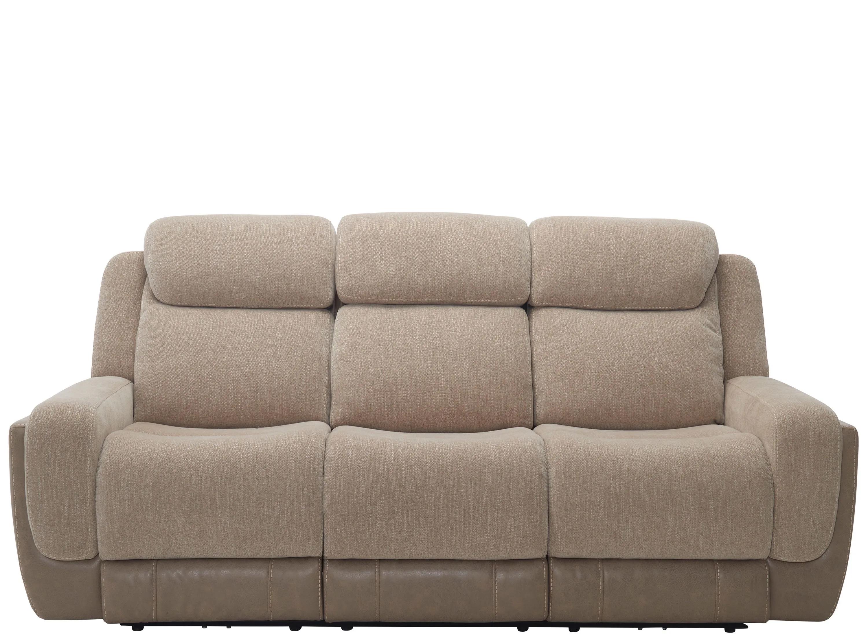 Novah Zero Gravity Power Sofa w/ Power Headrest and Drop Down Table