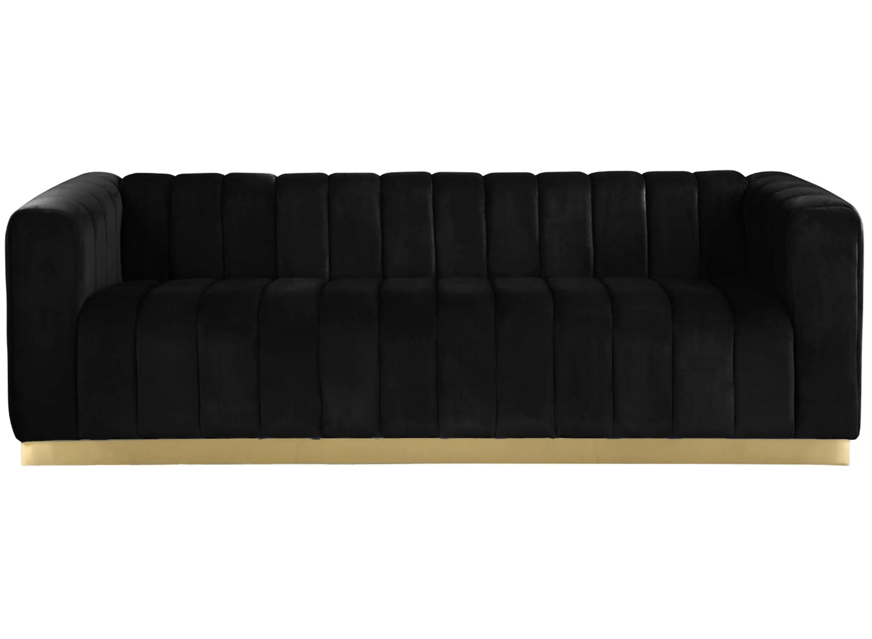 Marlon Velvet Sofa