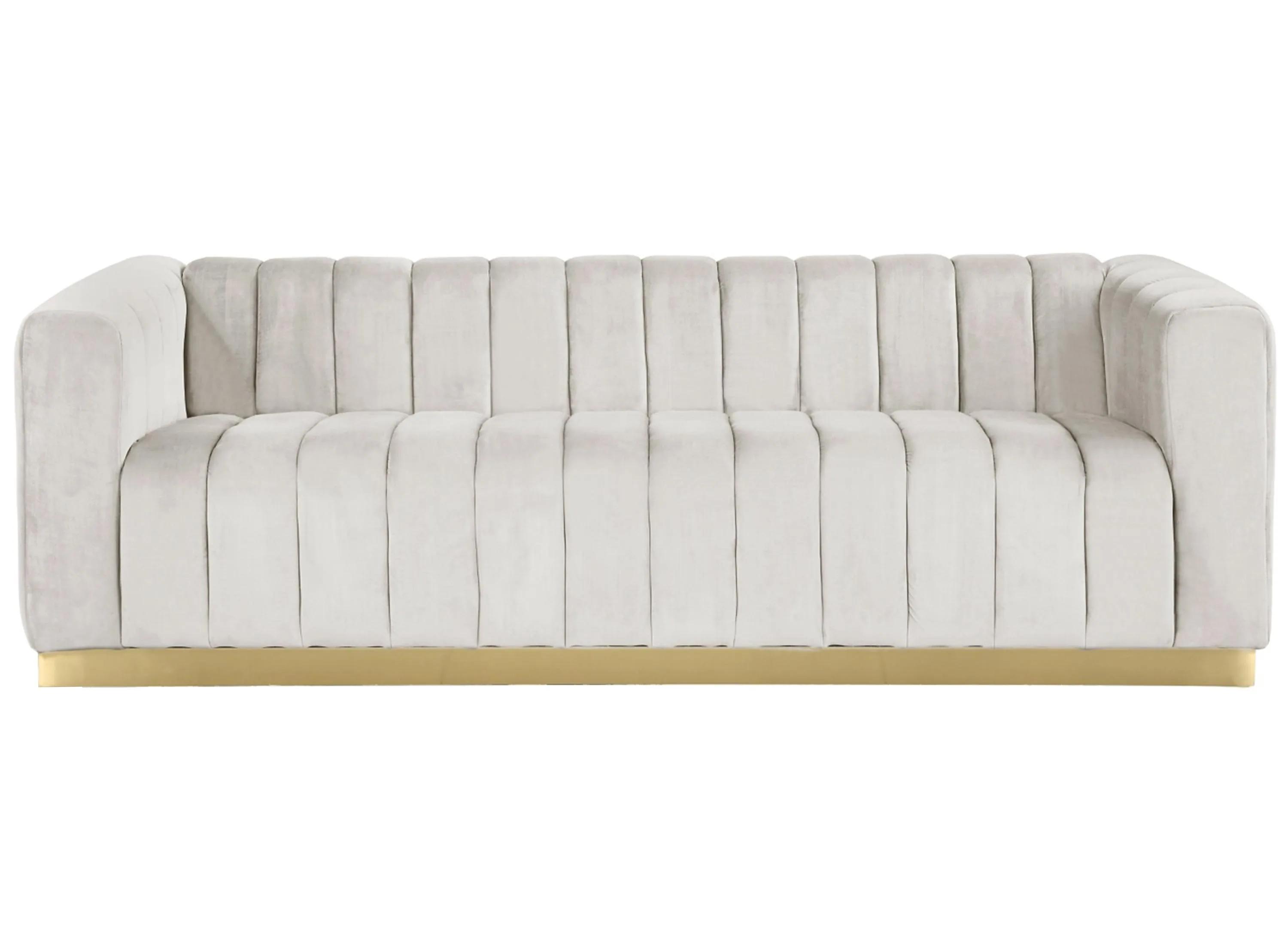 Marlon Velvet Sofa