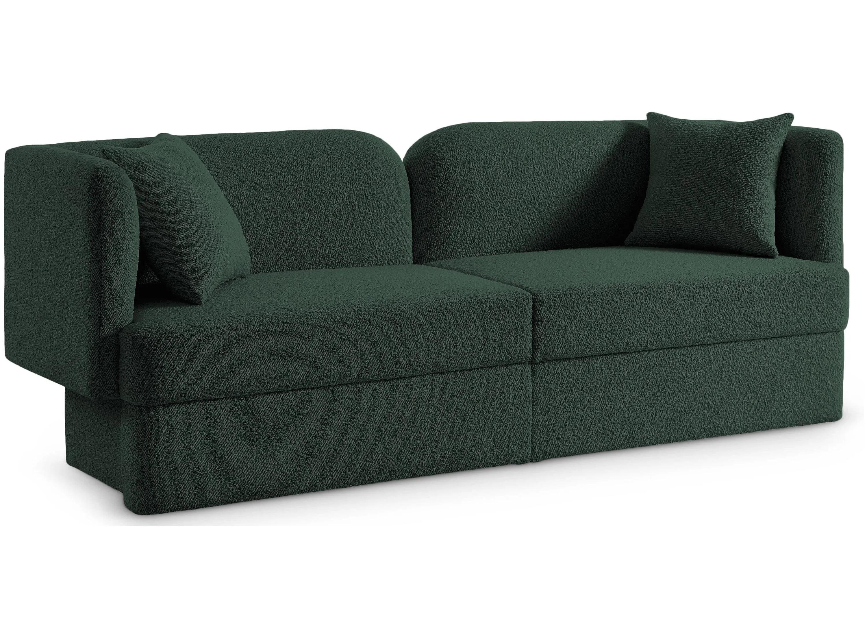 Marcel Boucle Fabric Sofa