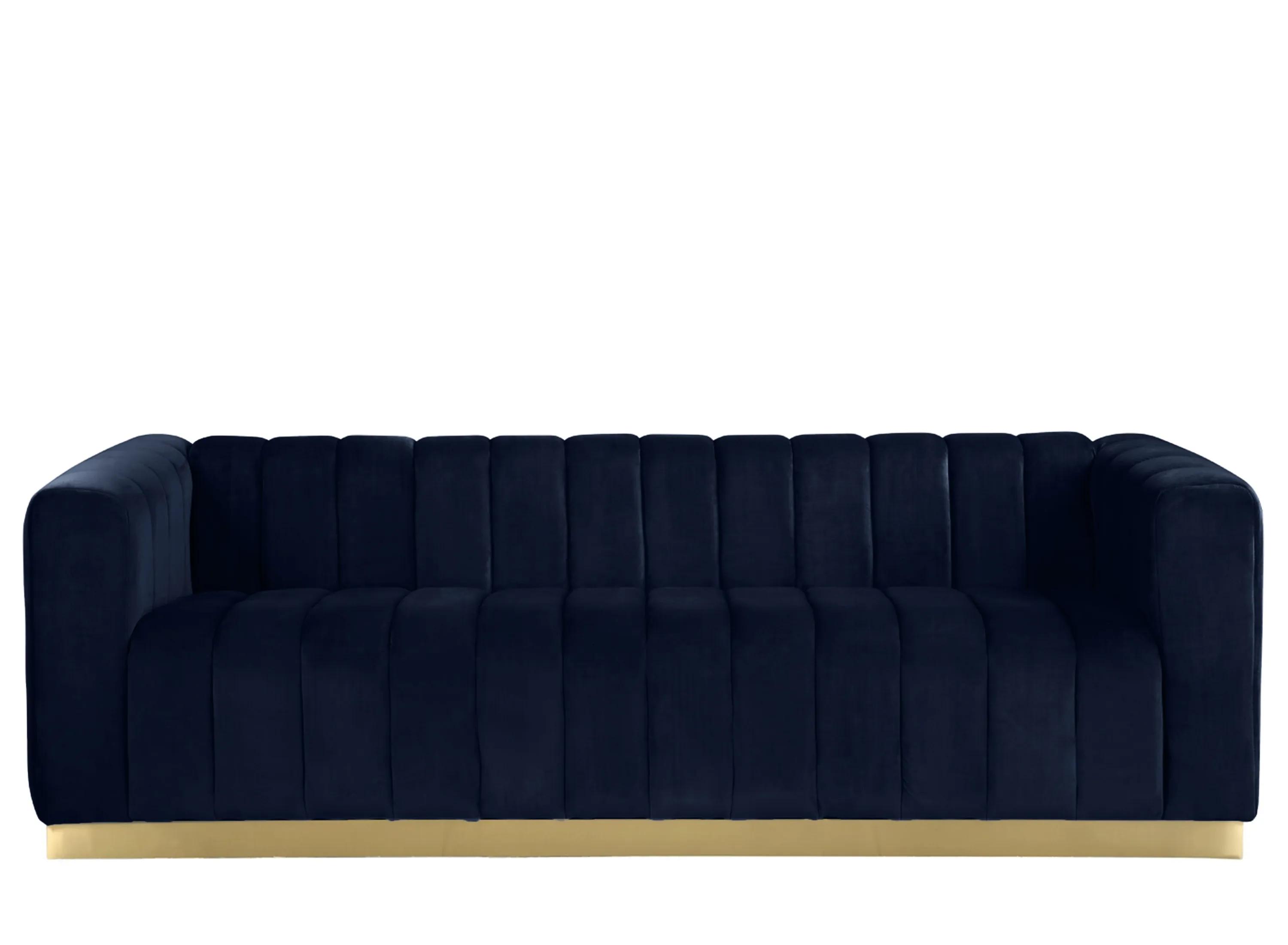 Marlon Velvet Sofa