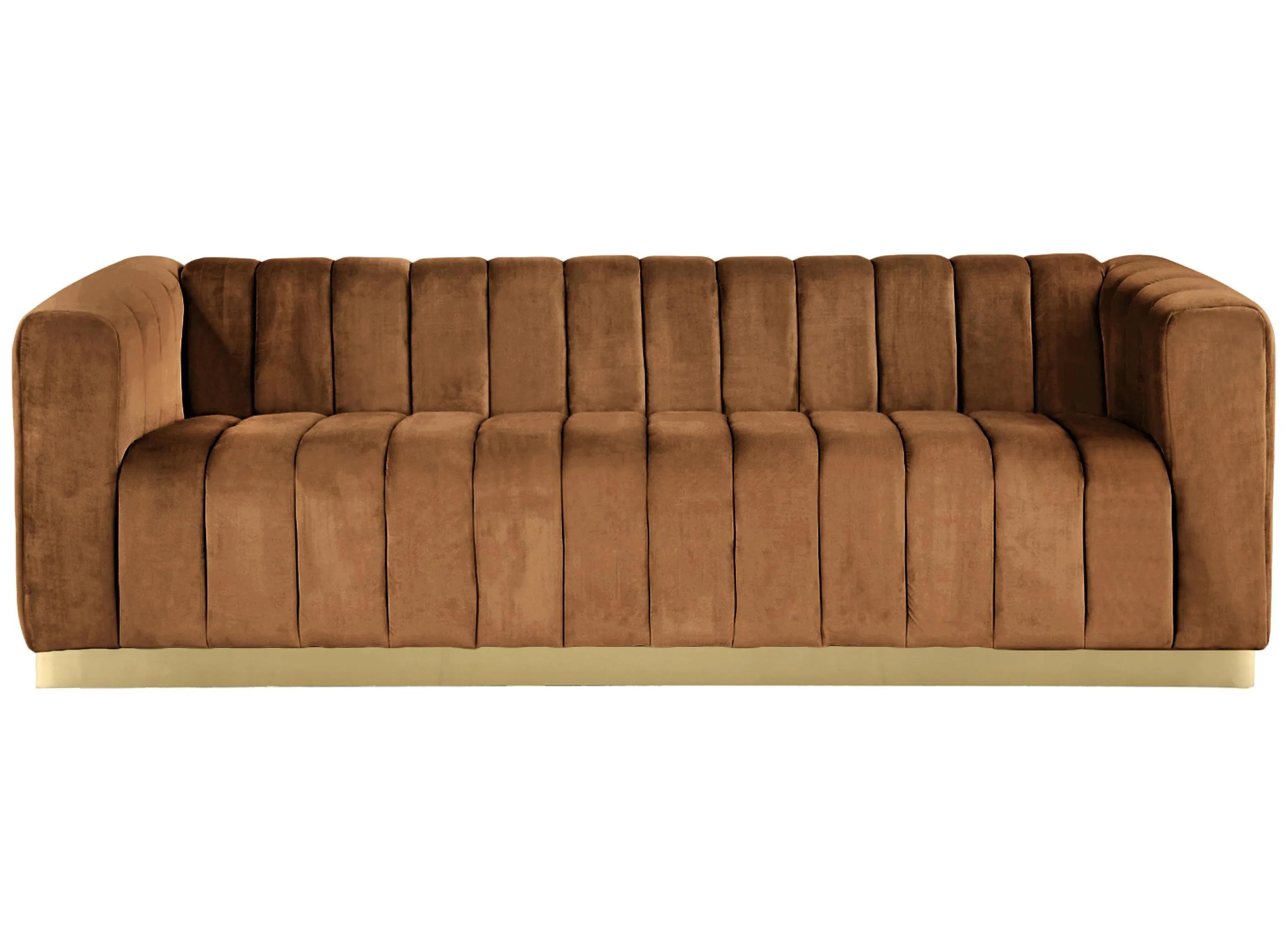 Marlon Velvet Sofa