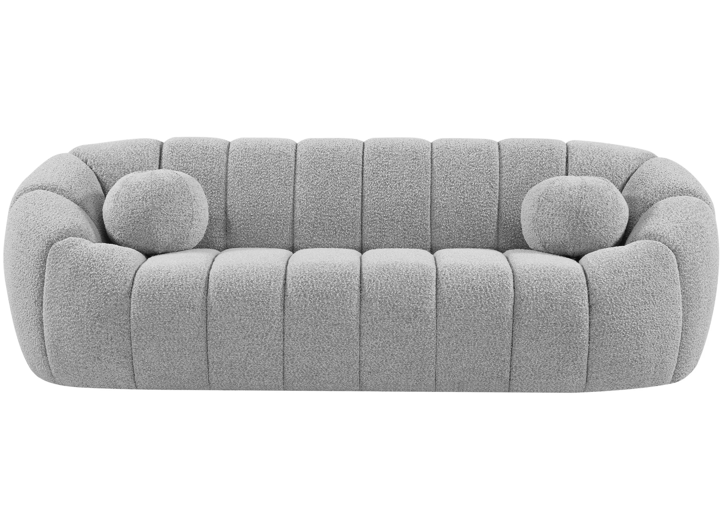 Elijah Boucle Fabric Sofa