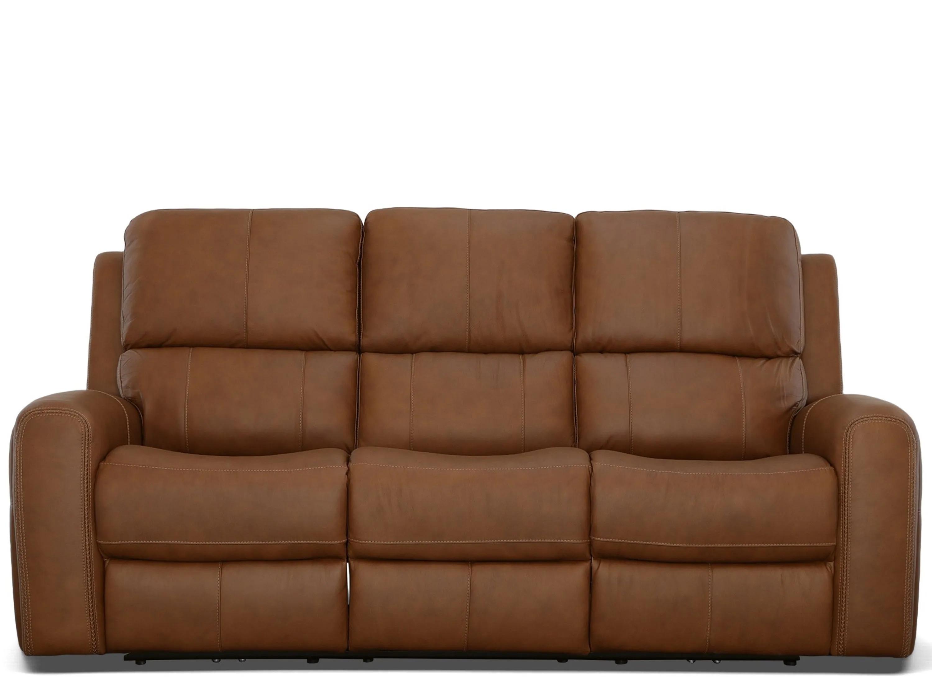 201020691 Linden Leather Power Reclining Sofa with Power Hea sku 201020691