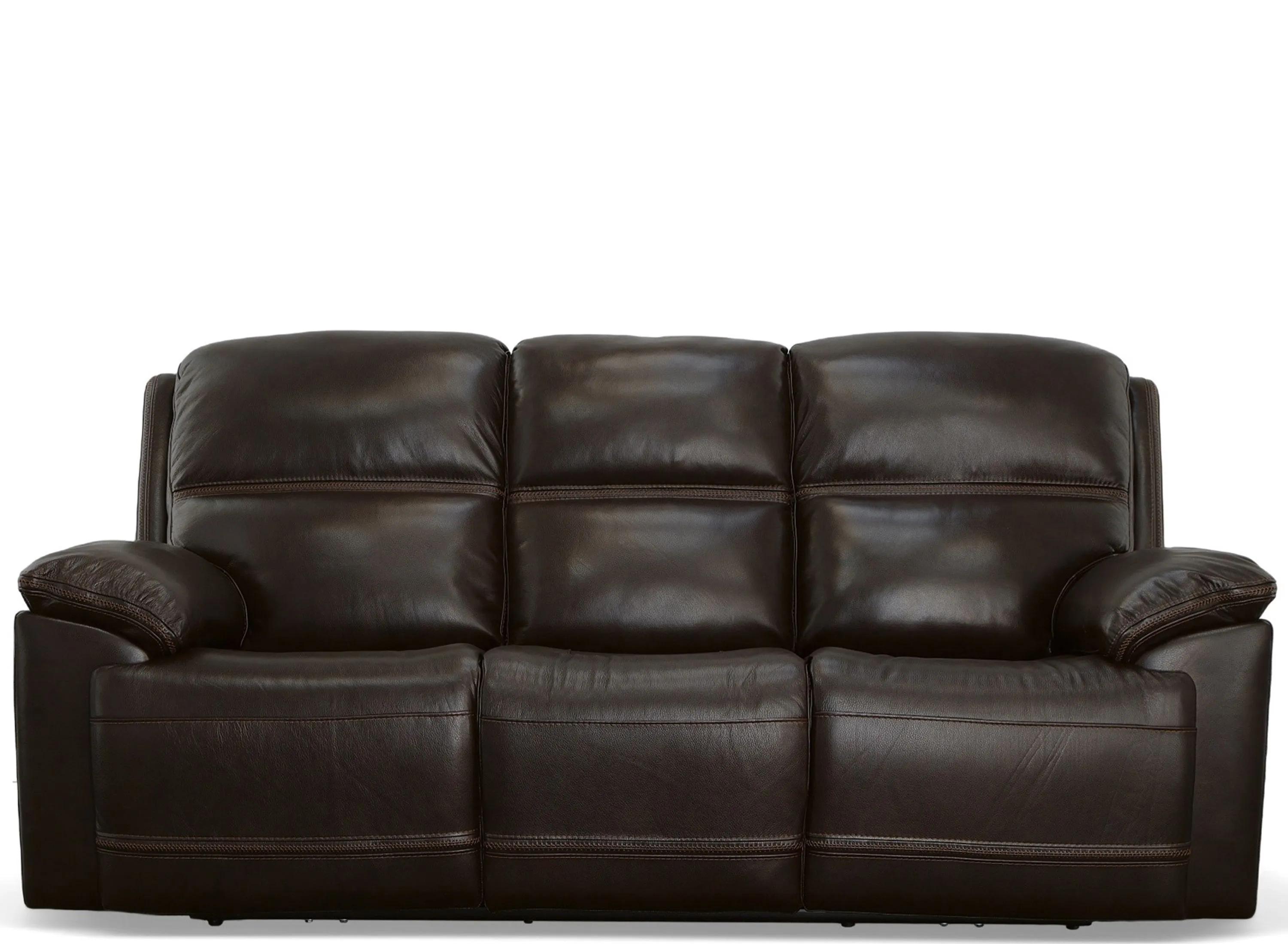 Jackson Leather Power Reclining Sofa with Power Headrest