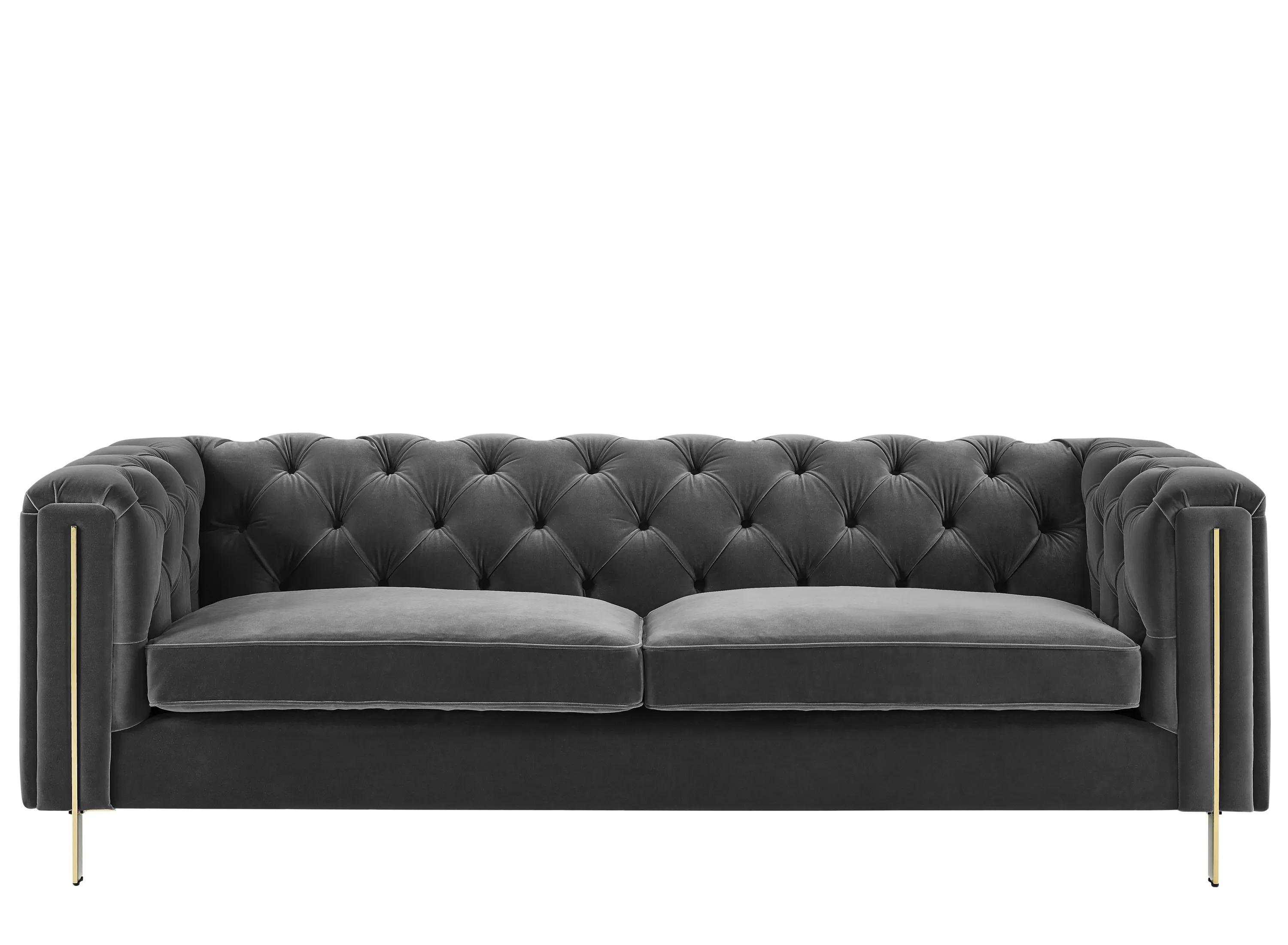 Charlene Button Tufted Sofa