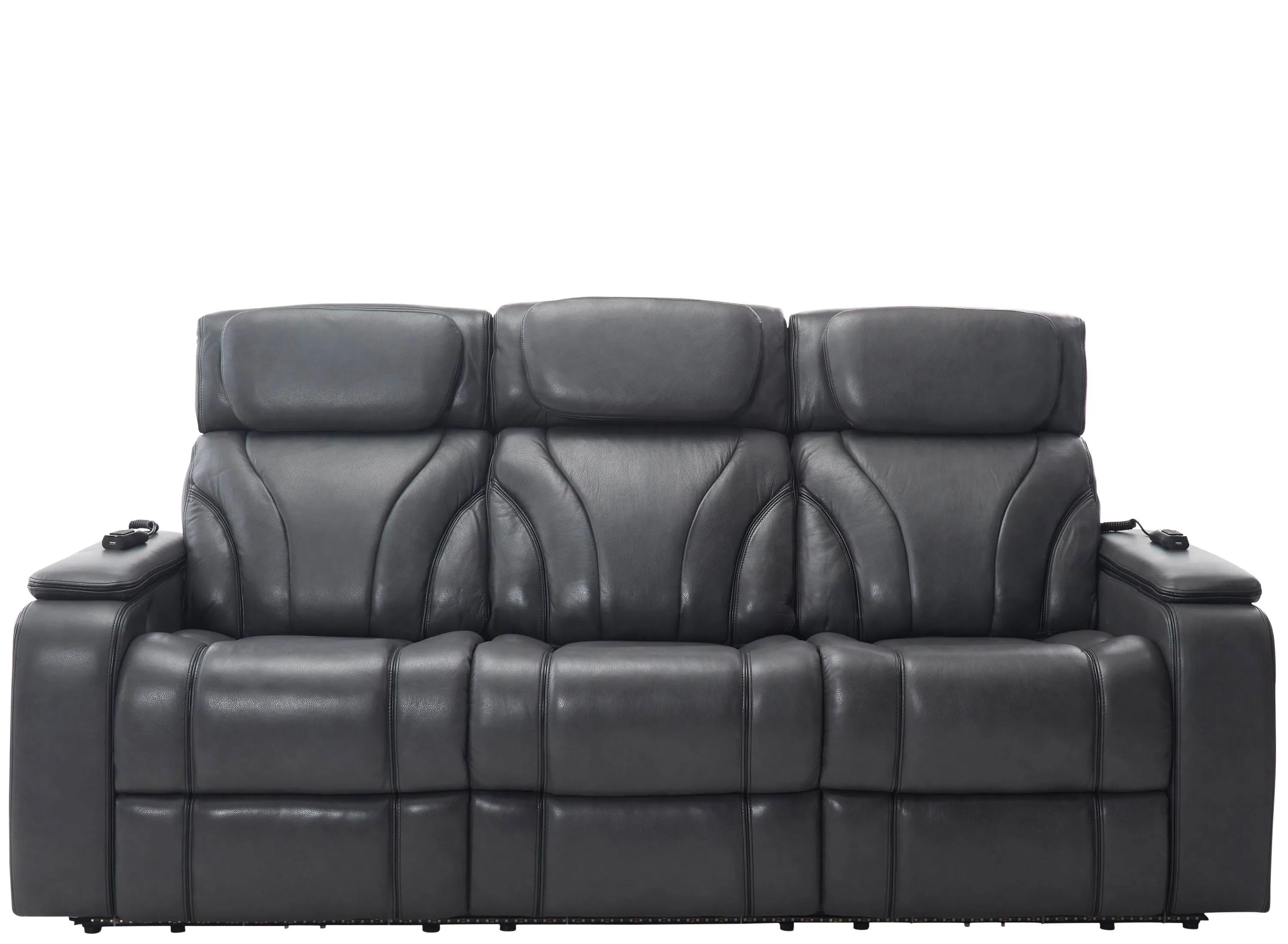 Avis Zero Gravity Power Sofa w/ Power Headrest, Lumbar, Heat and Massage