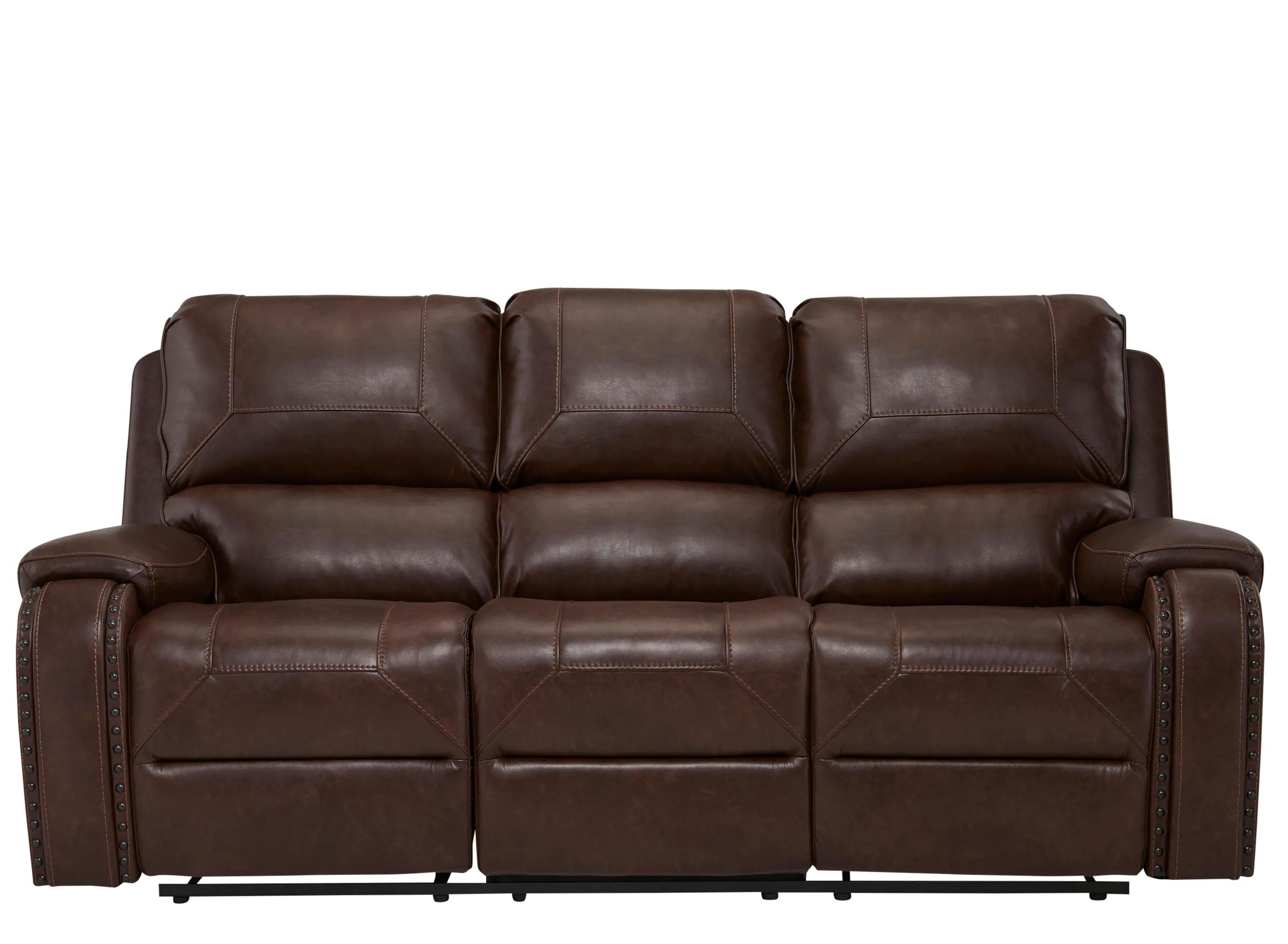 Landon Reclining Sofa w/ Drop Down Table