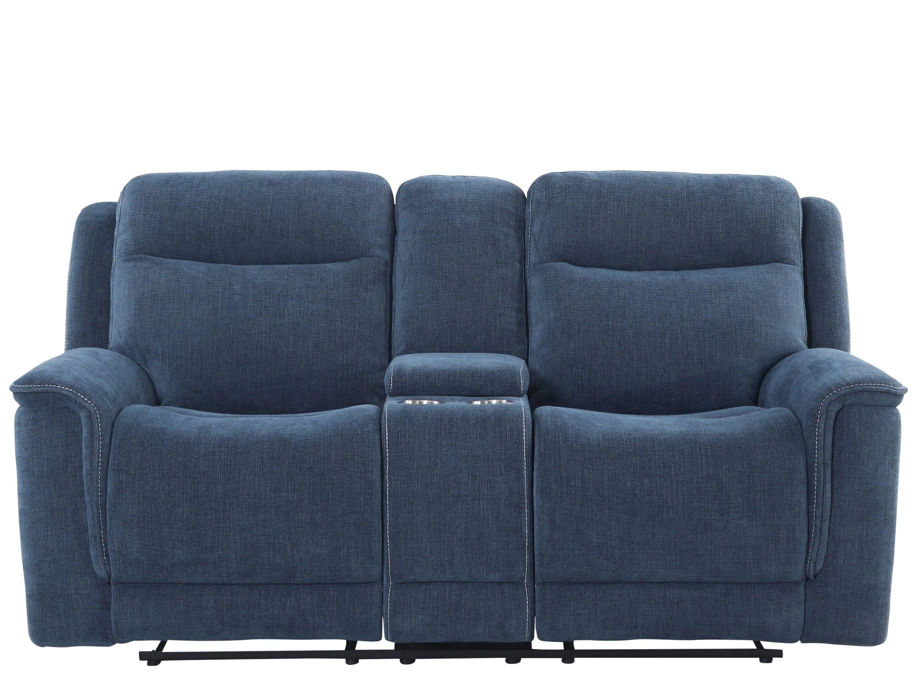 Bristol Reclining Console Loveseat