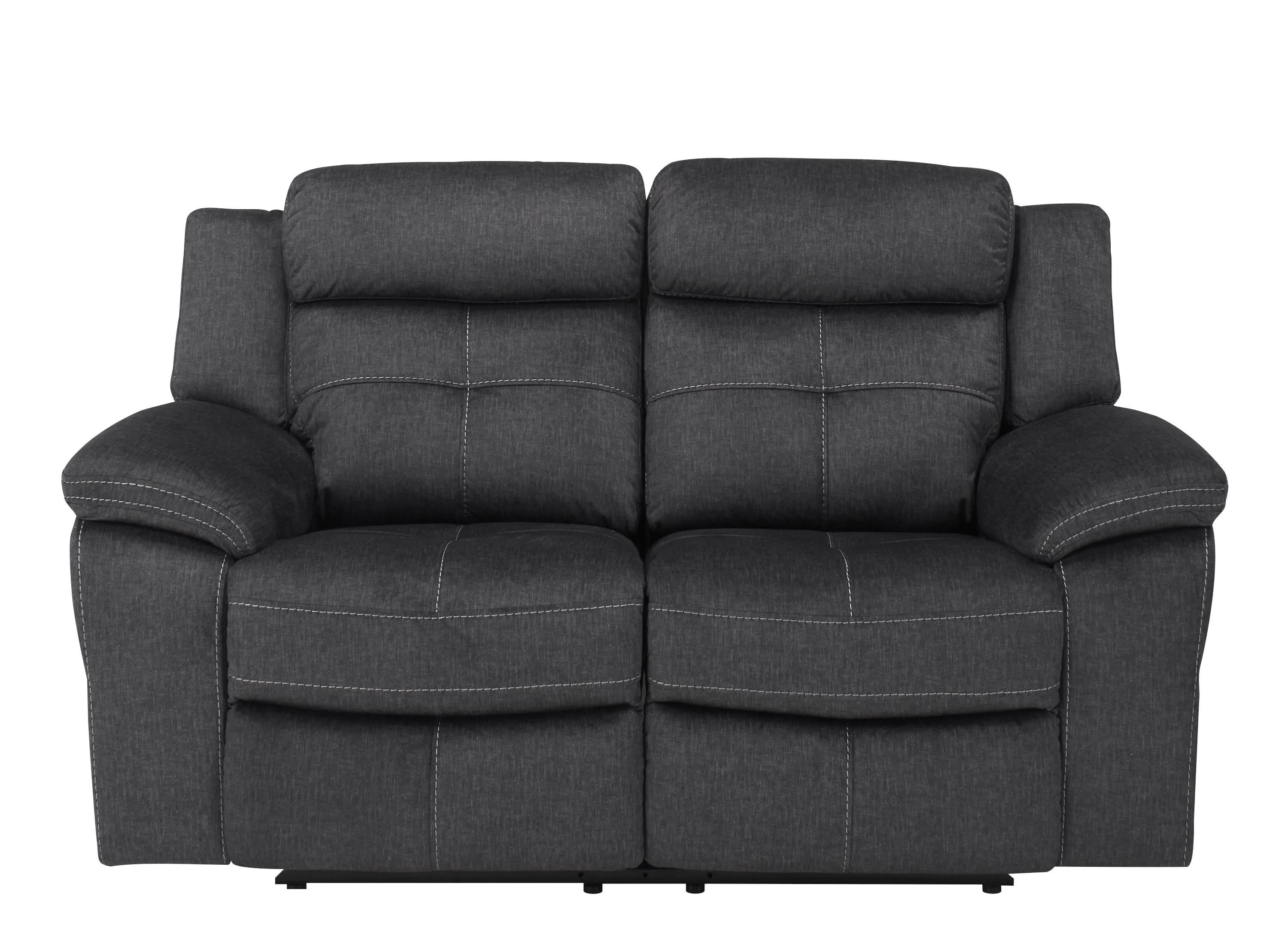 204092237 Lugano Microfiber Reclining Loveseat sku 204092237