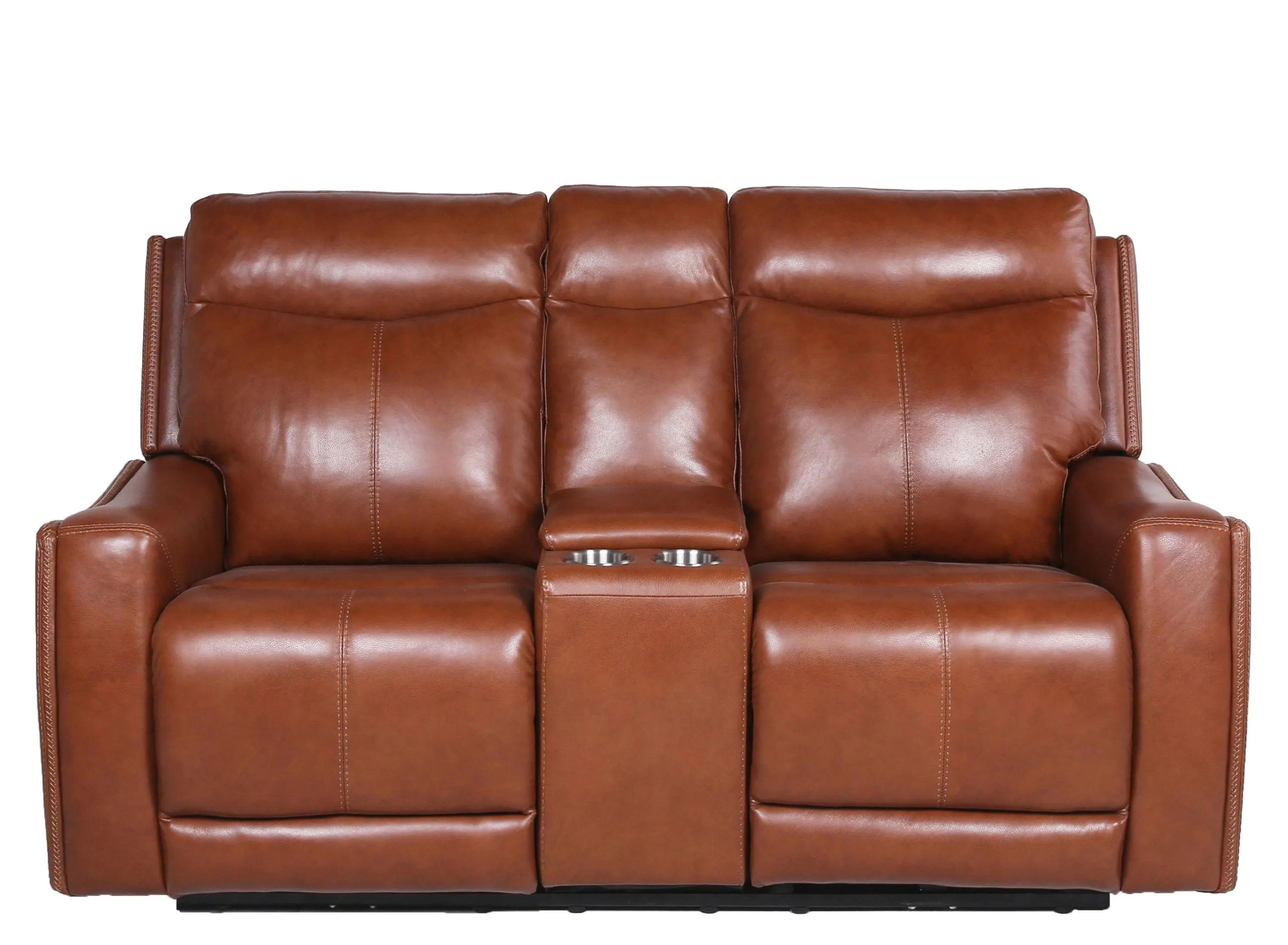 Natalia Power Loveseat Console Recliner