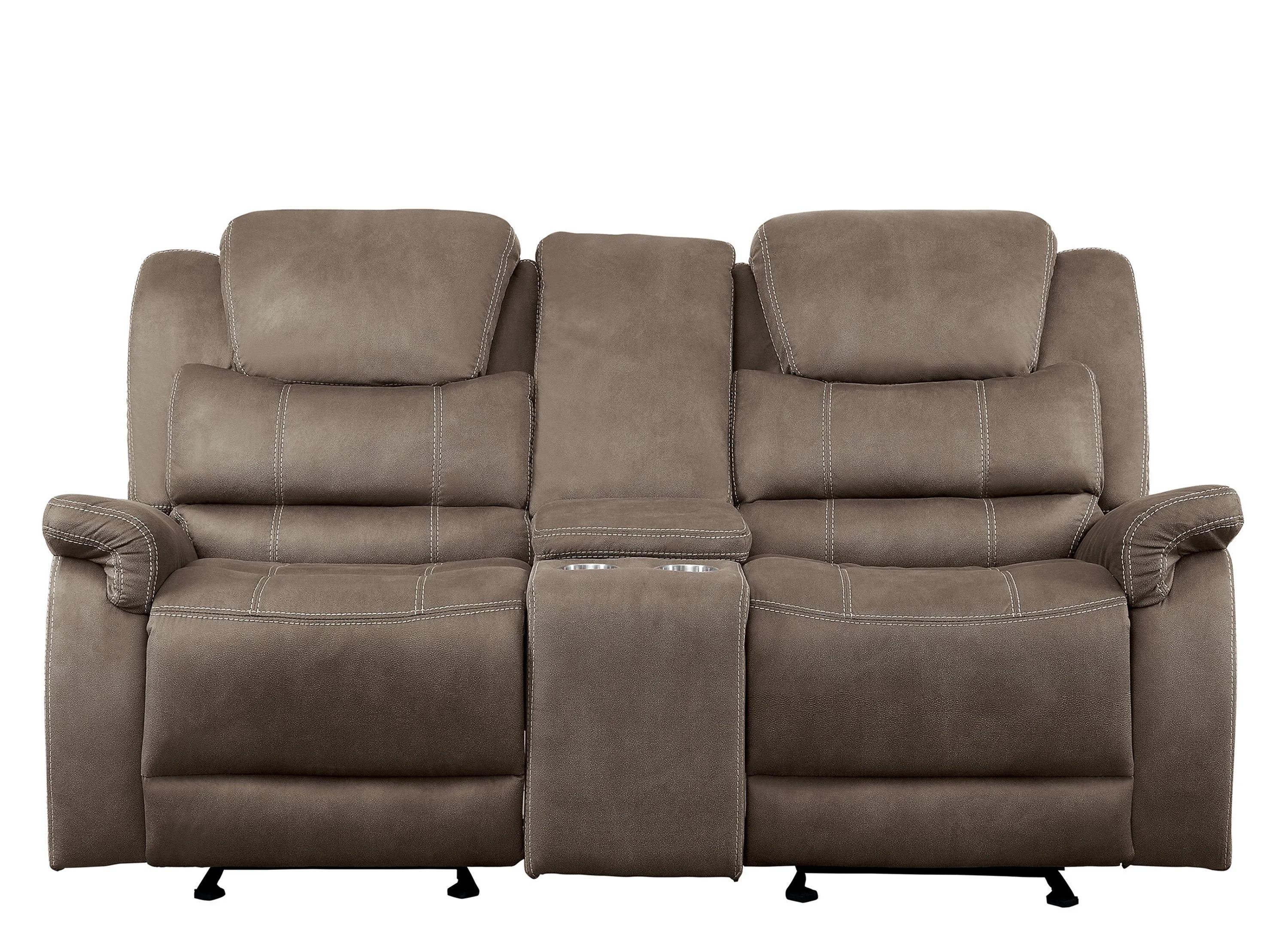 204198480 Prose Reclining Console Loveseat sku 204198480