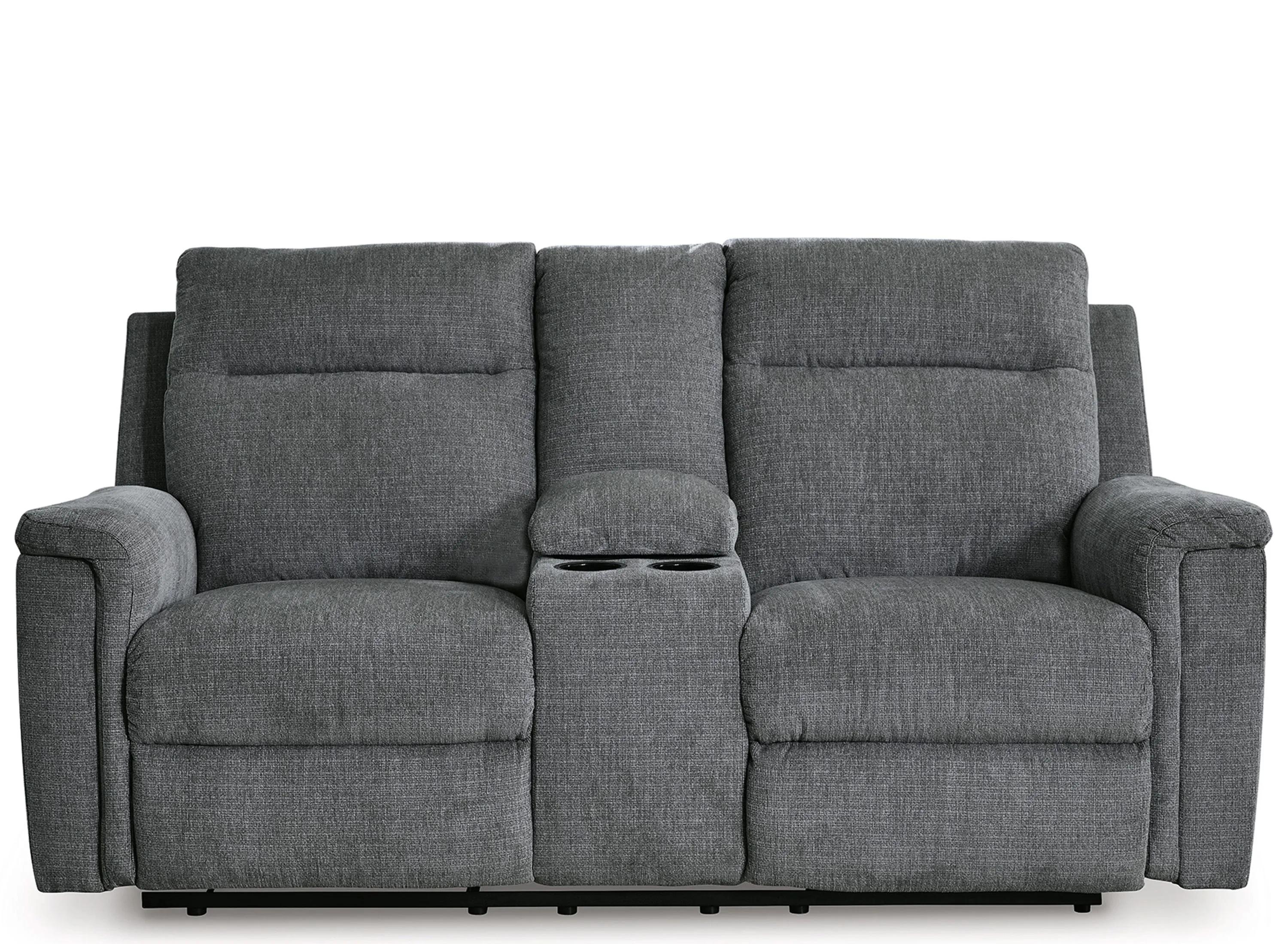Barnsana Power Reclining Loveseat with Console