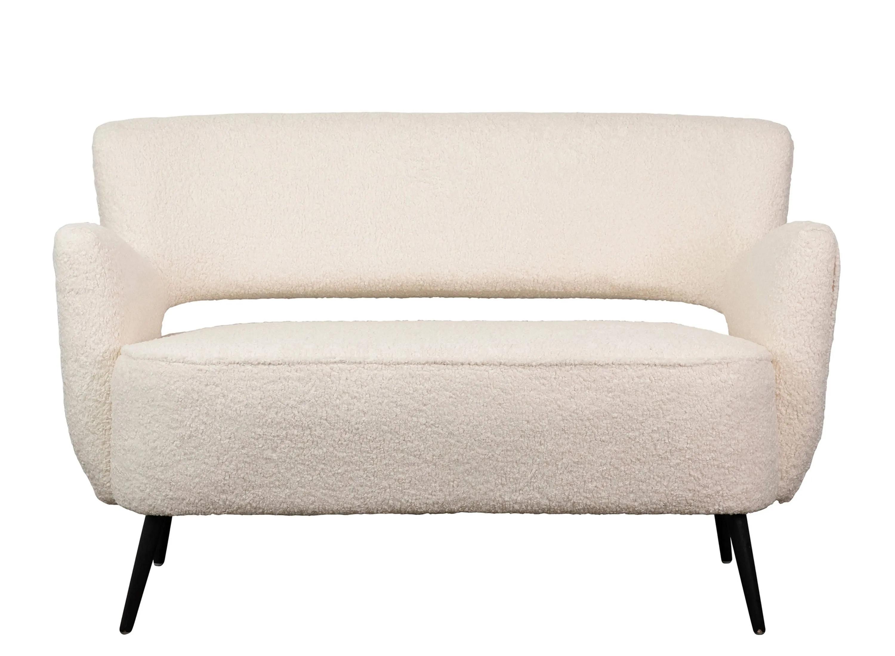 204234000 Zani Faux Sheepskin Loveseat sku 204234000