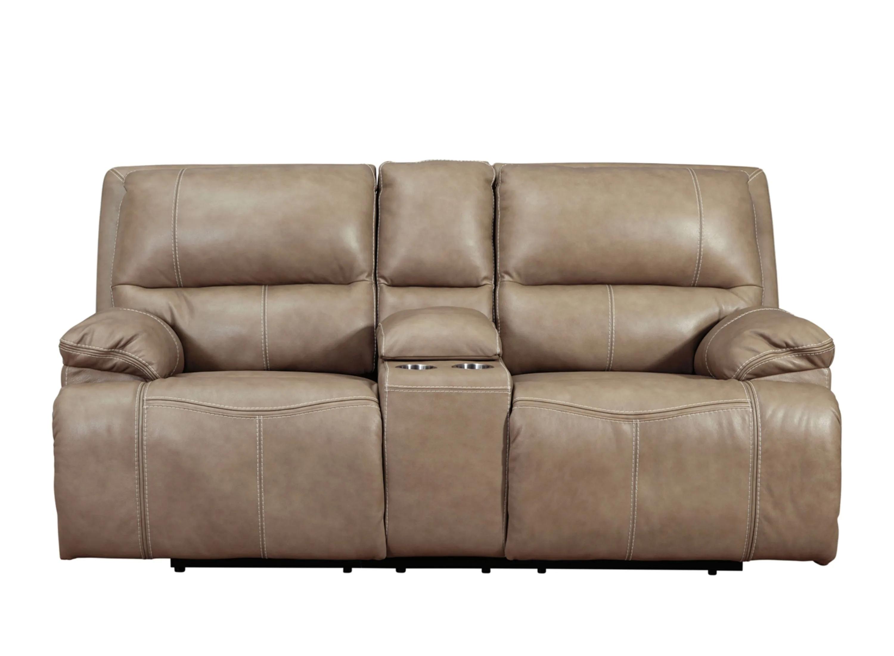 204235720 Ricmen Power Reclining Loveseat with Console sku 204235720