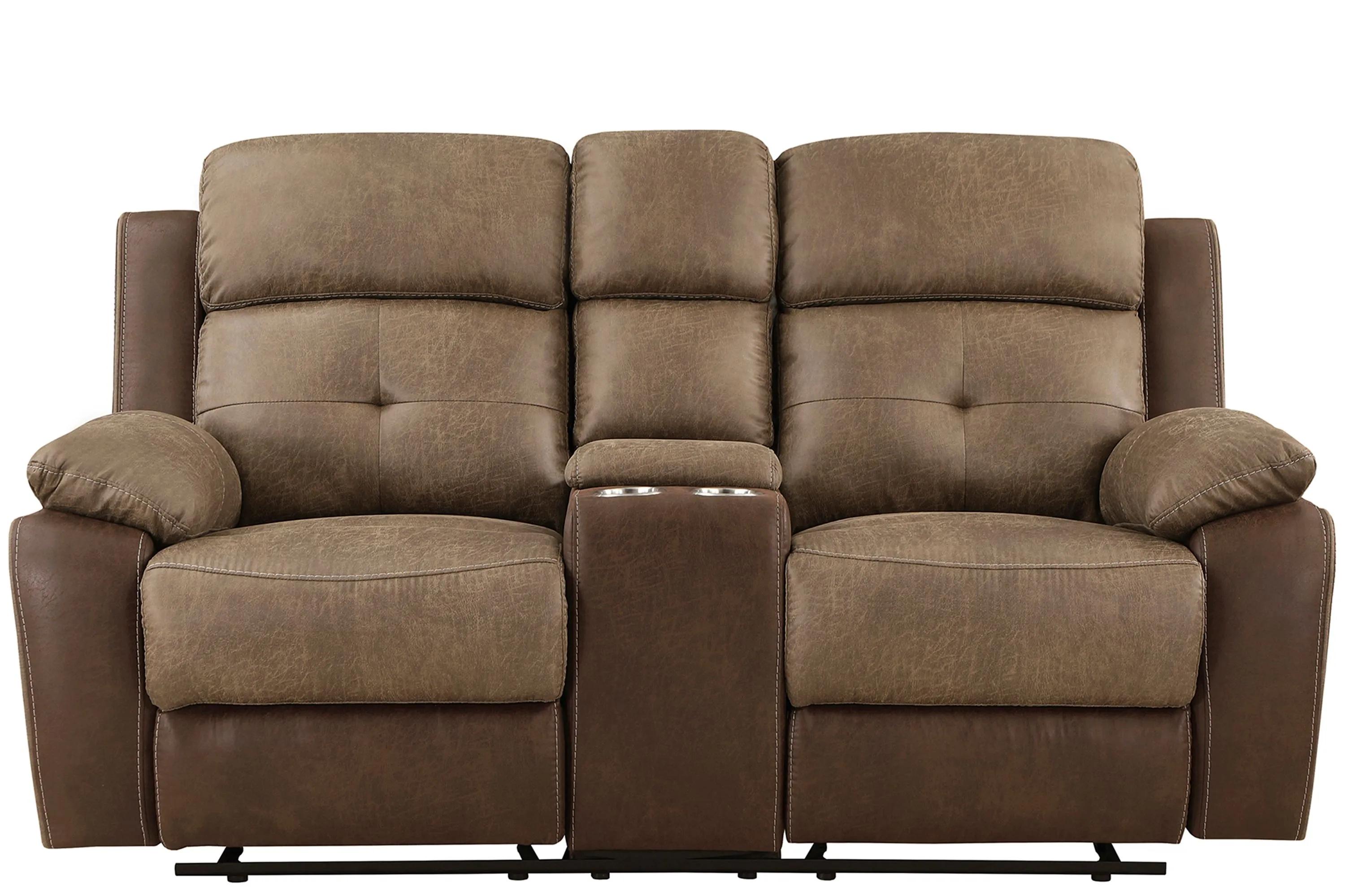 Pebble Double Reclining Loveseat