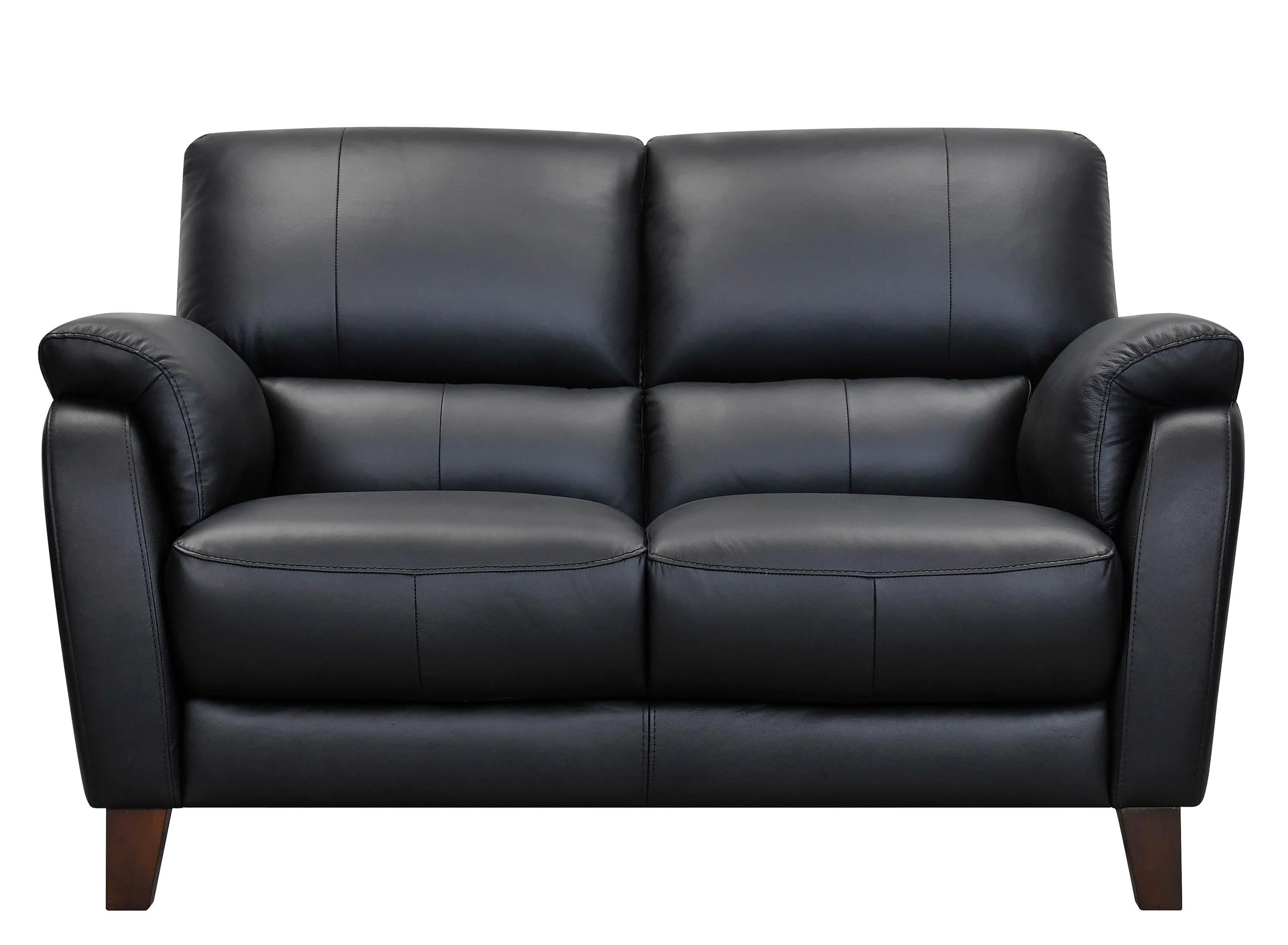 Harmony Leather Loveseat