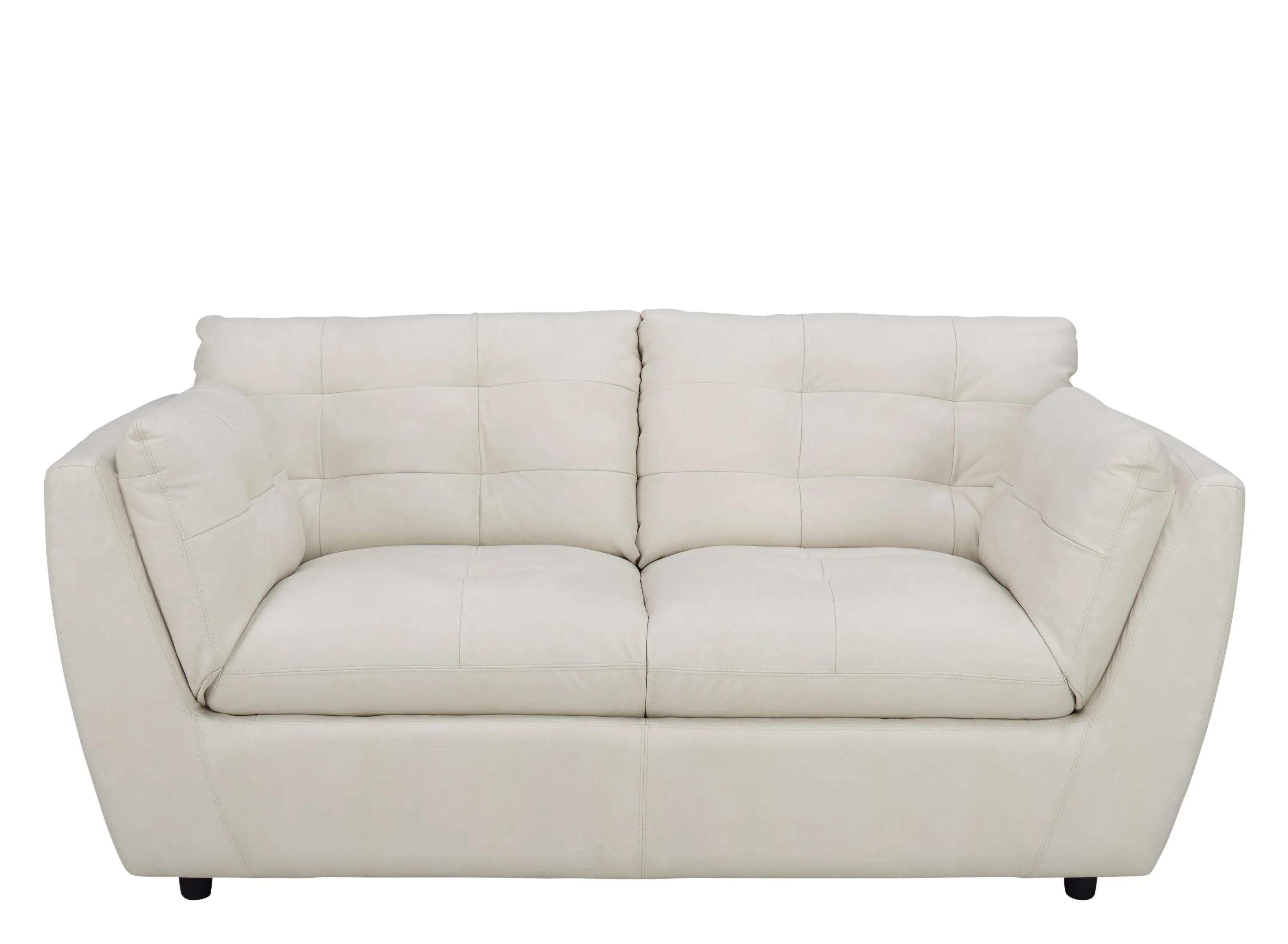 Damar Leather Loveseat