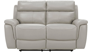 Dryden Leather Power Loveseat w/ Power Headrest