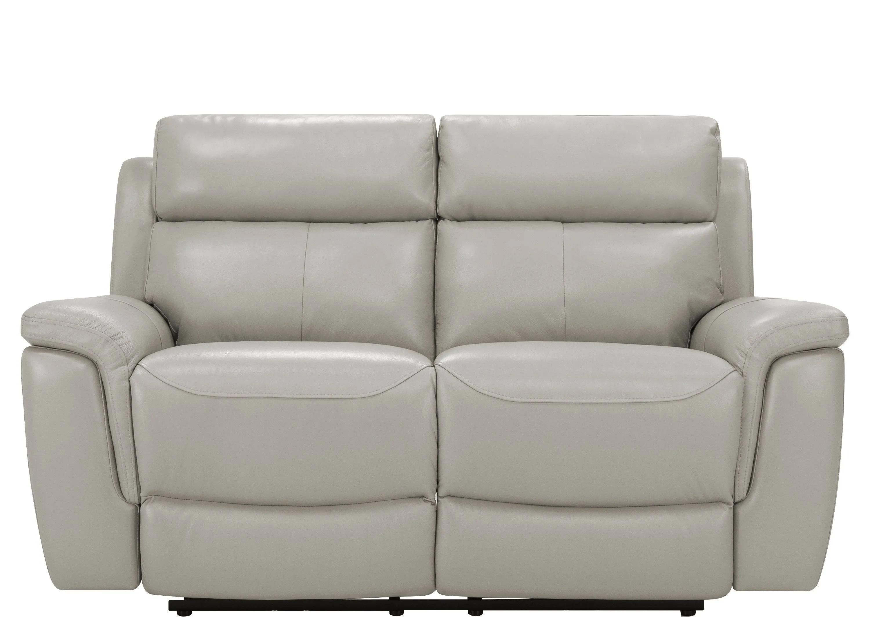 Dryden Leather Power Loveseat w/ Power Headrest