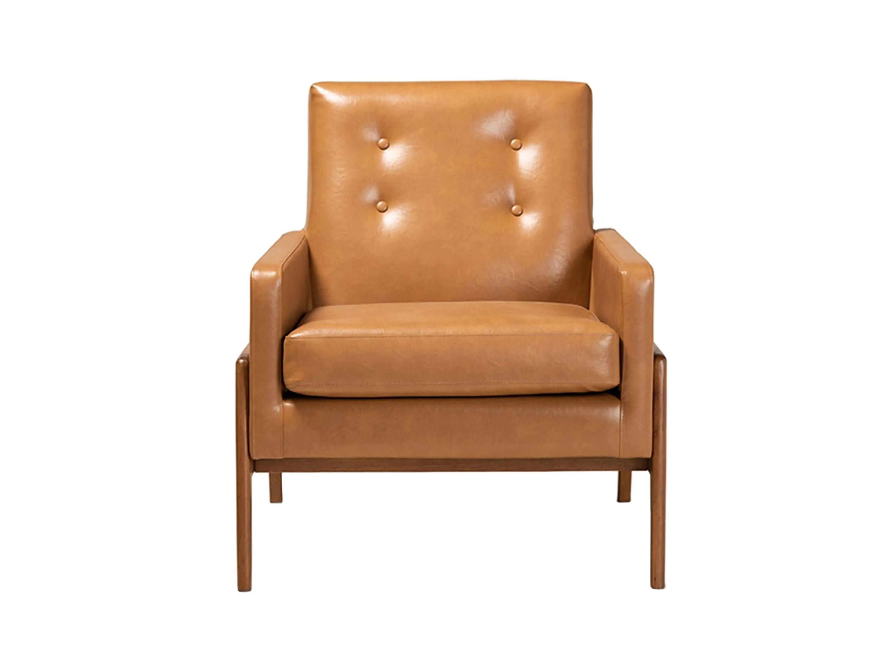 Perris Wood Lounge Chair