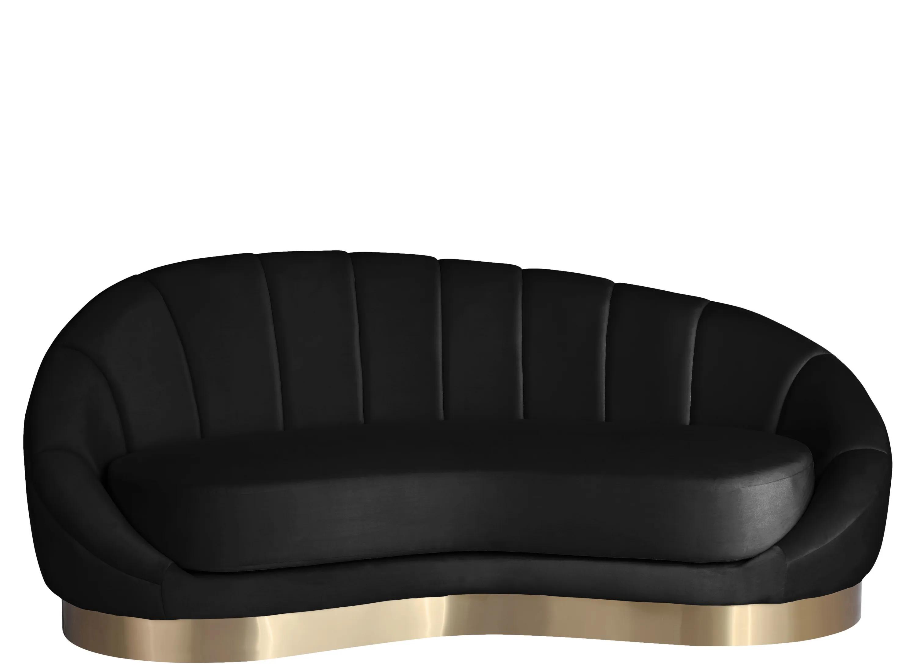 Shelly Velvet Chaise
