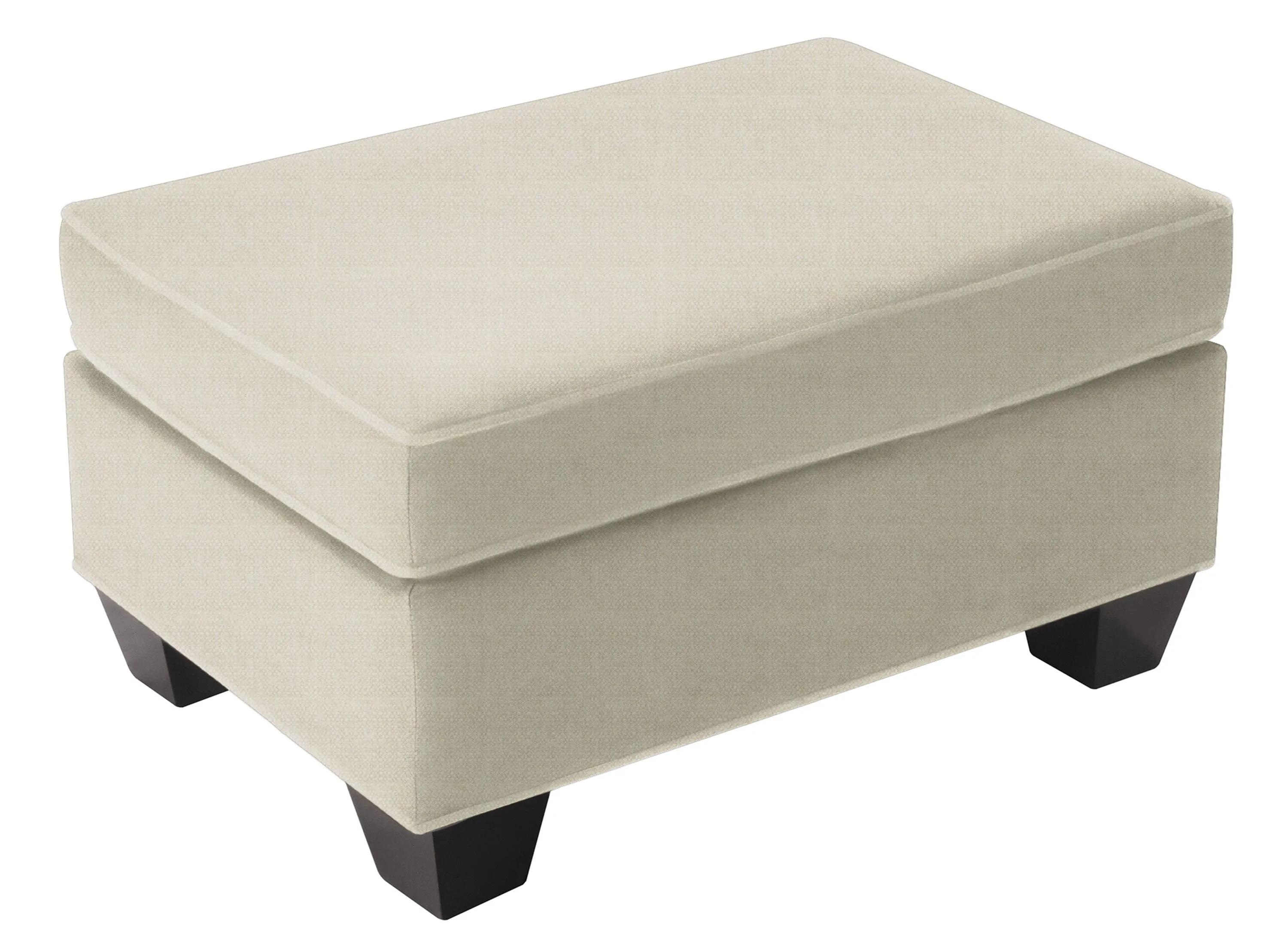 Briarwood Microfiber Ottoman