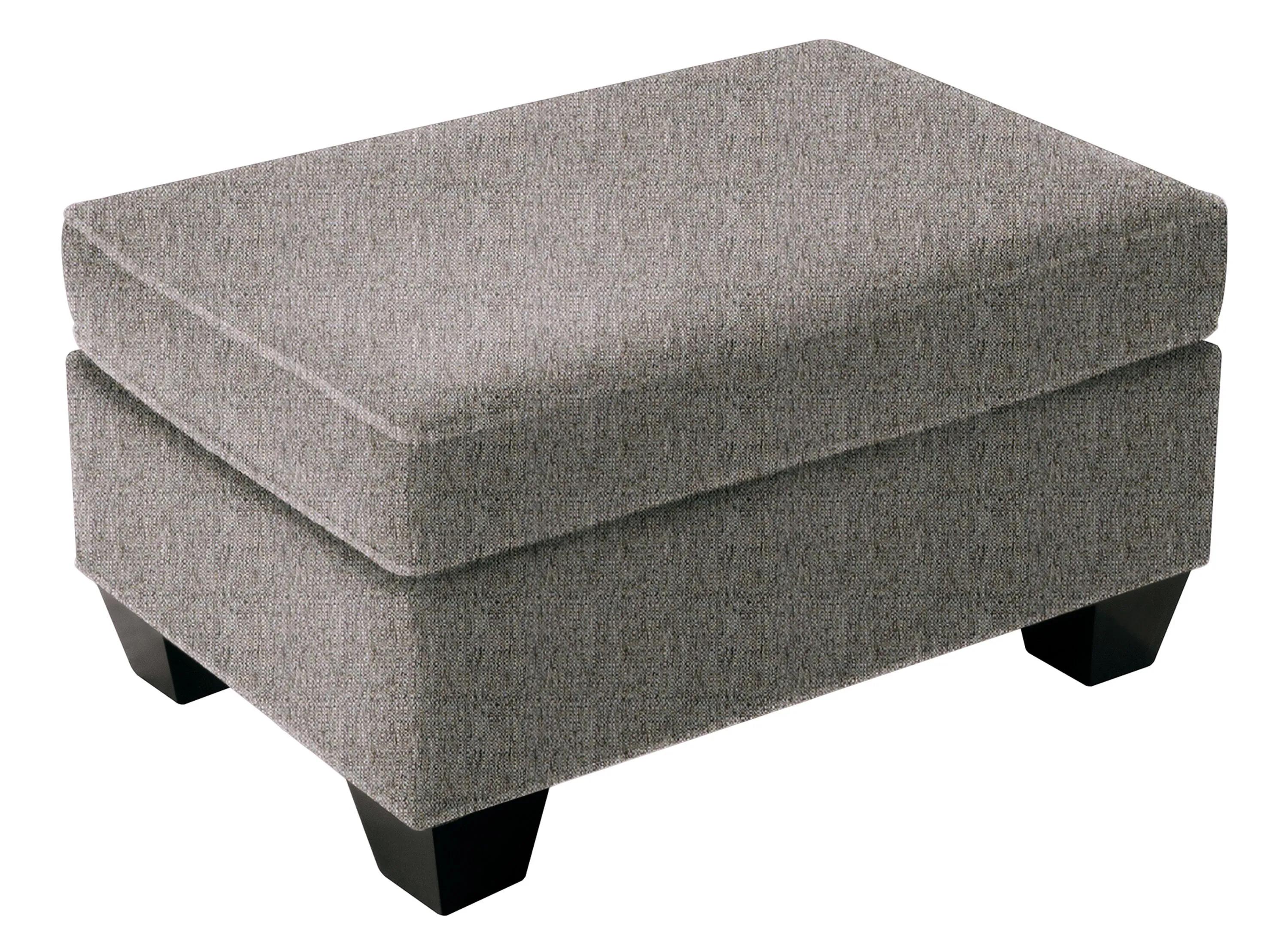 Briarwood Microfiber Ottoman