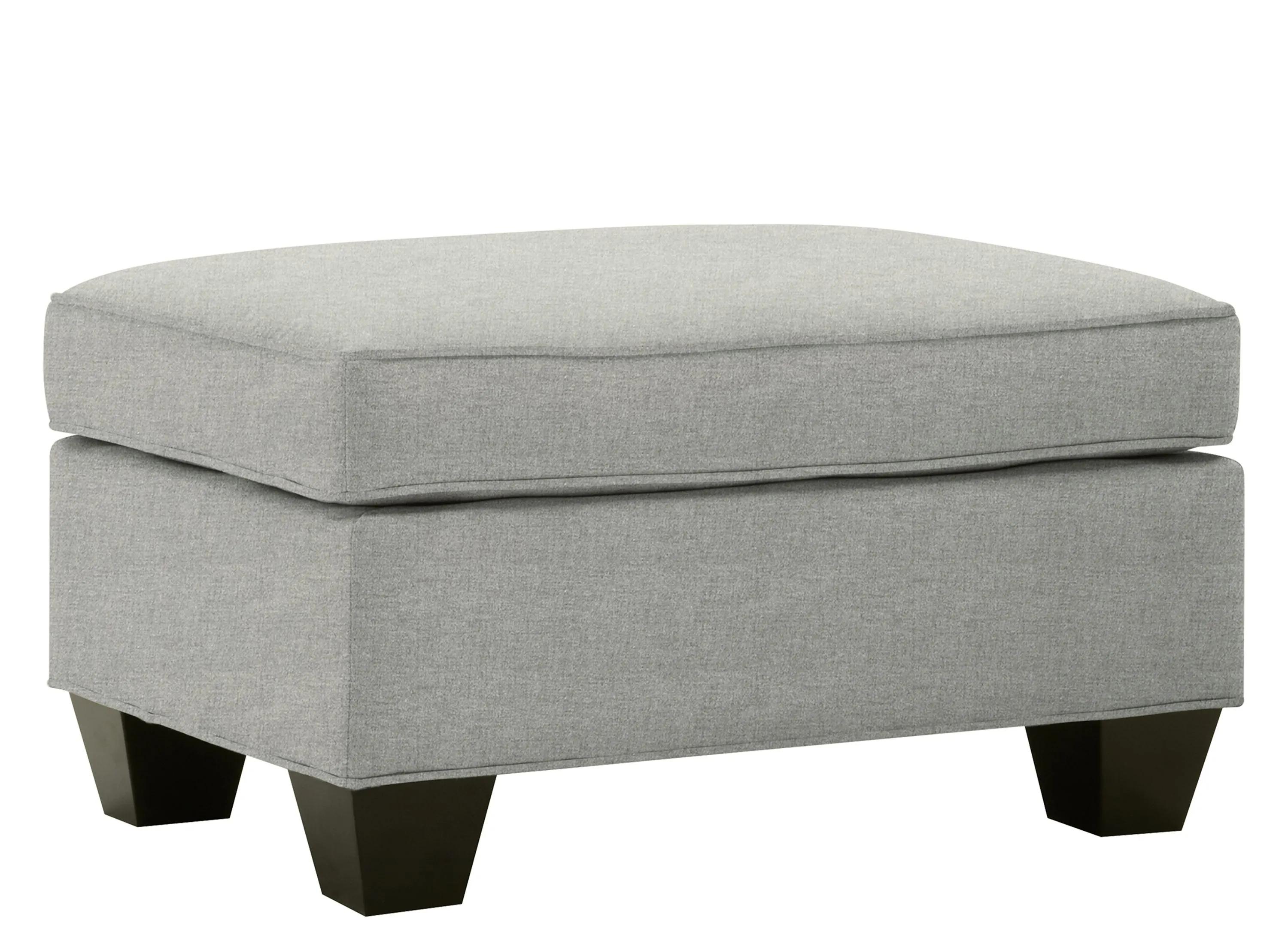 Briarwood Microfiber Ottoman