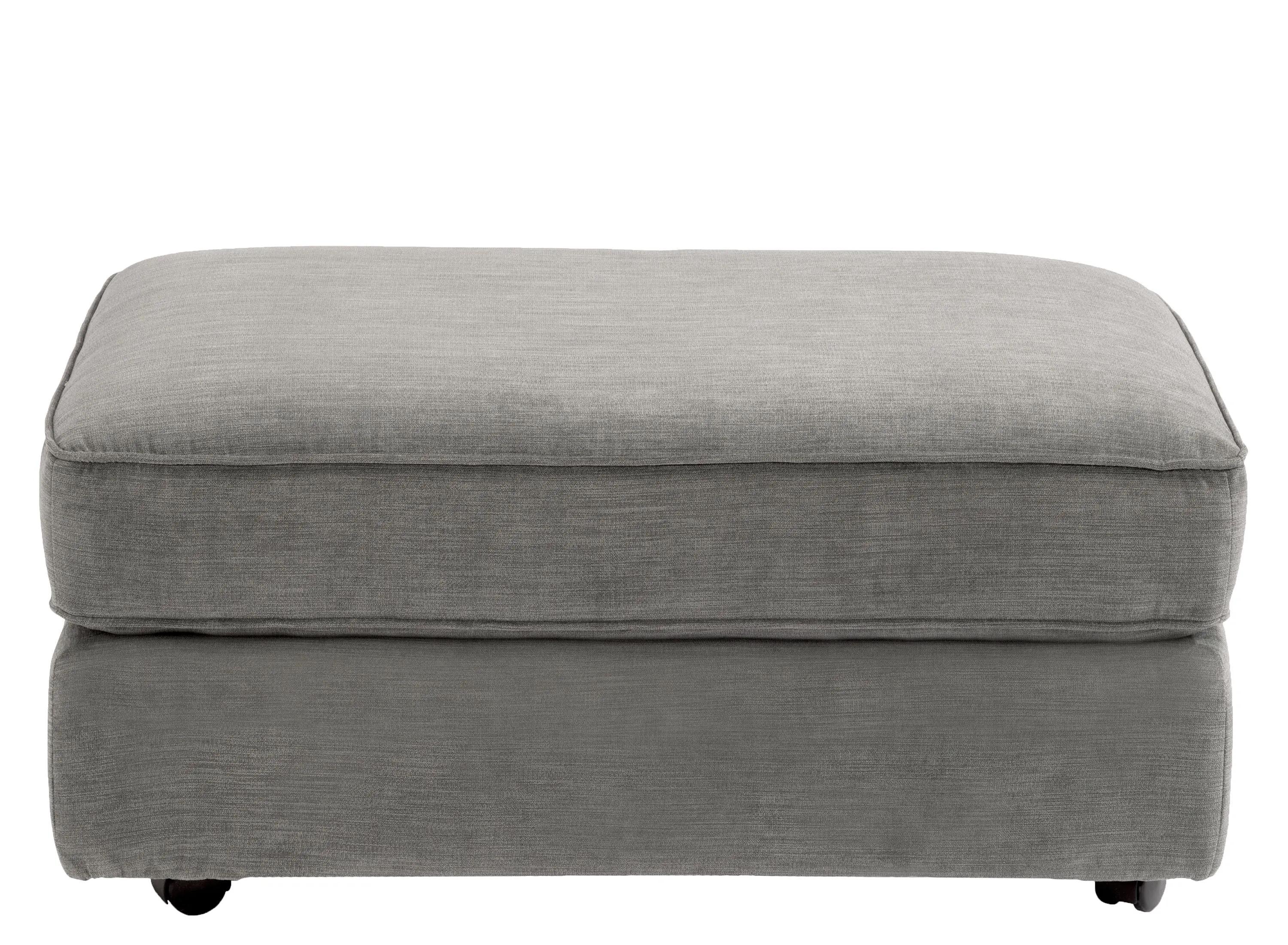 Tenley Ottoman on Wheels