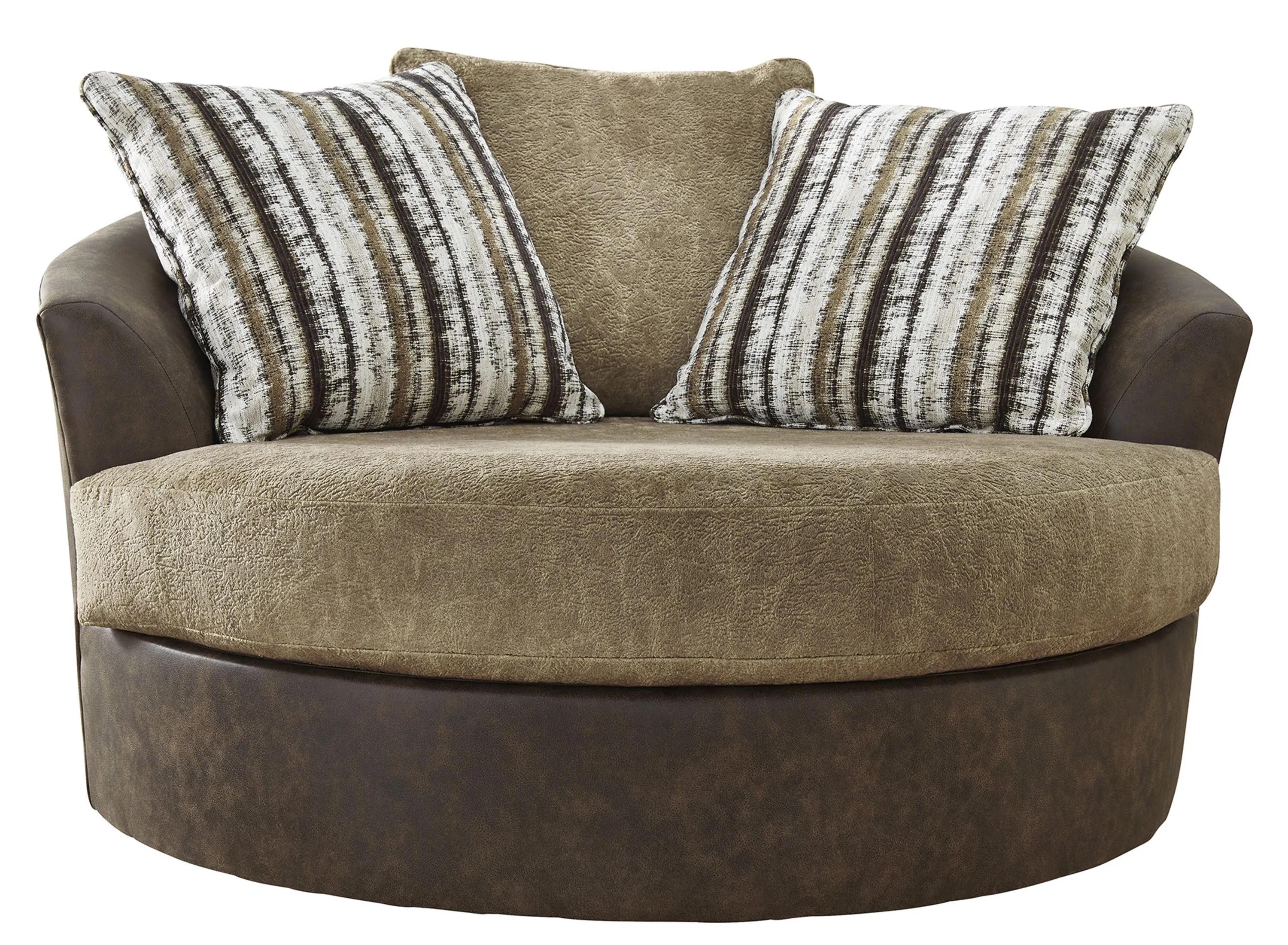 Alesbury Oversized Swivel Accent Chair