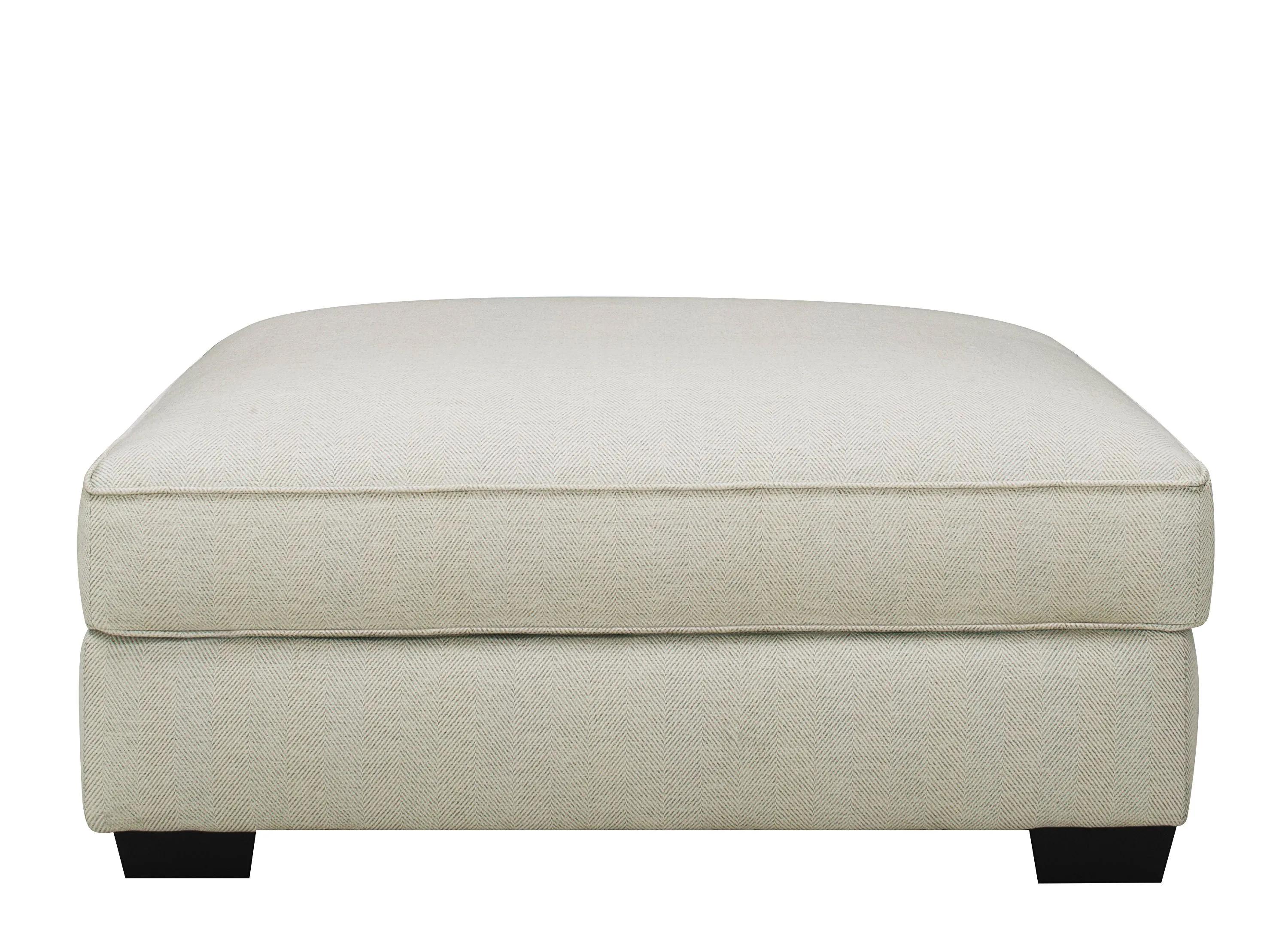 Marisa Chenille Ottoman