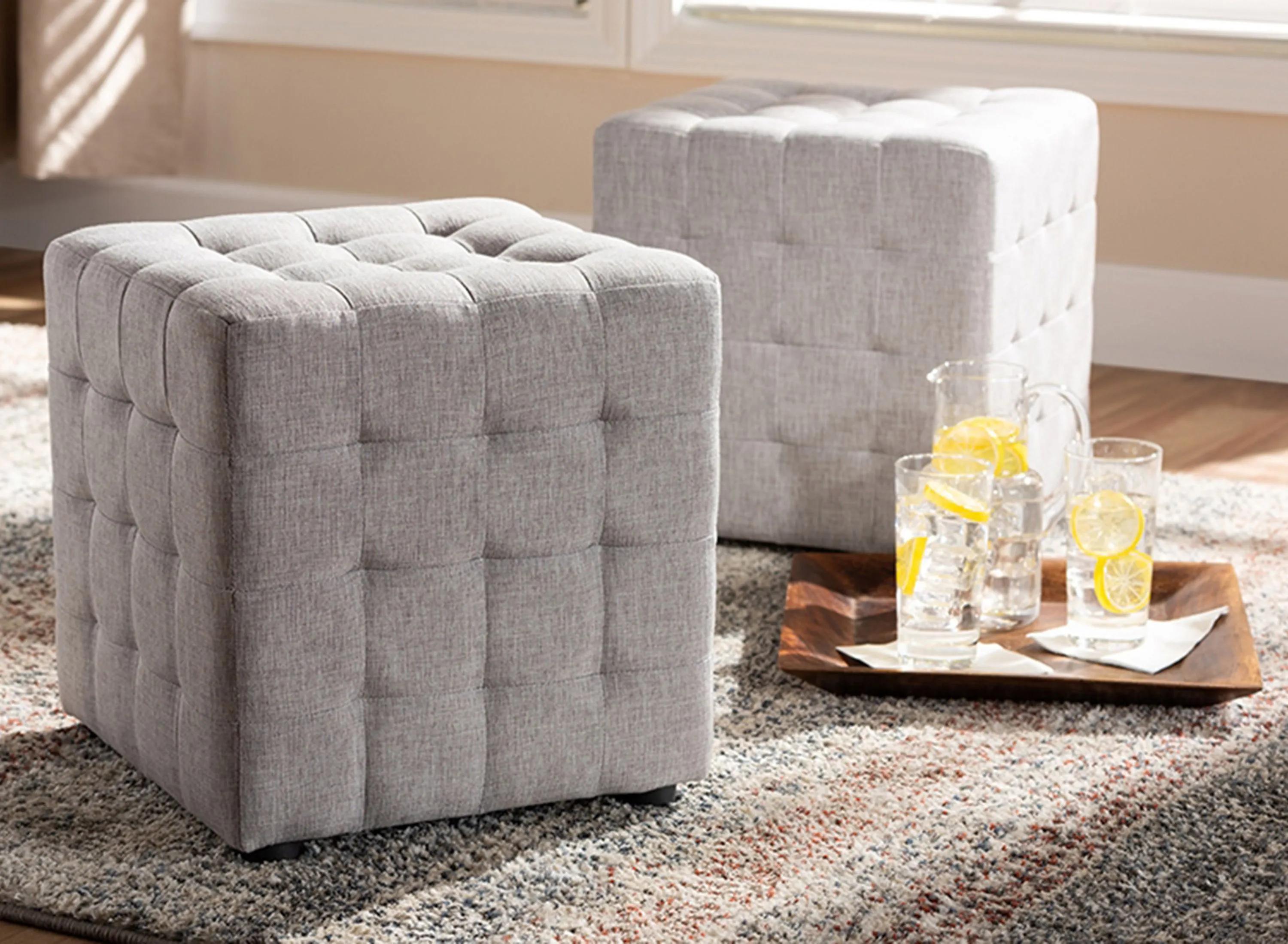 215233281 Elladio Cube Ottoman - set of 2 sku 215233281