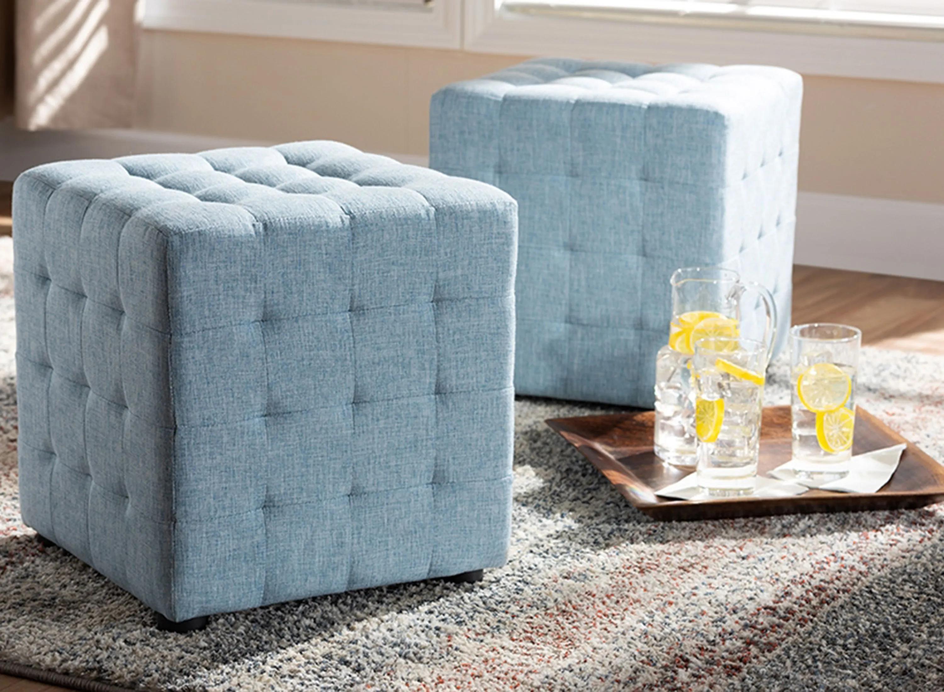 Elladio Cube Ottoman - set of 2