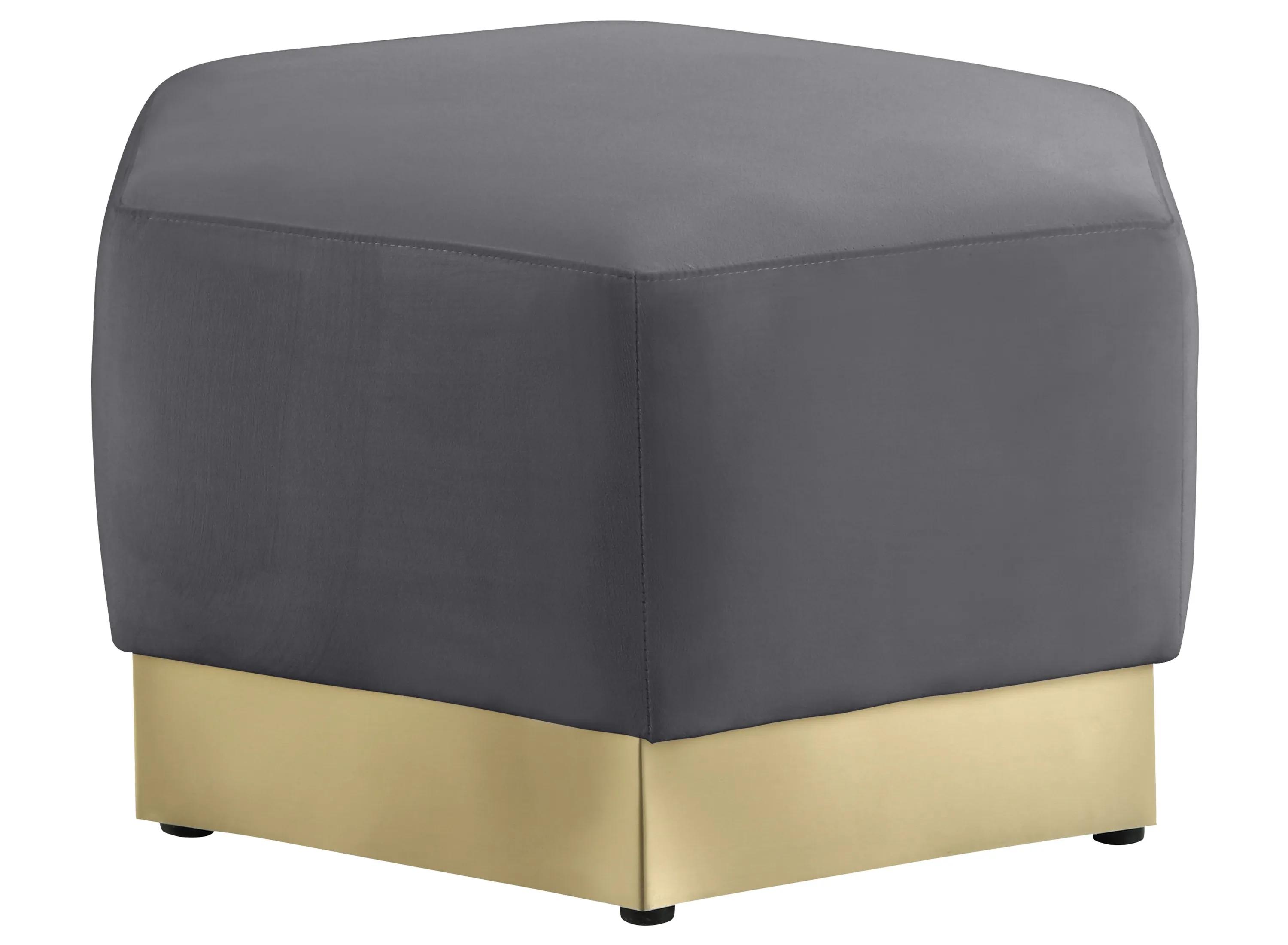 Marquis Velvet Ottoman