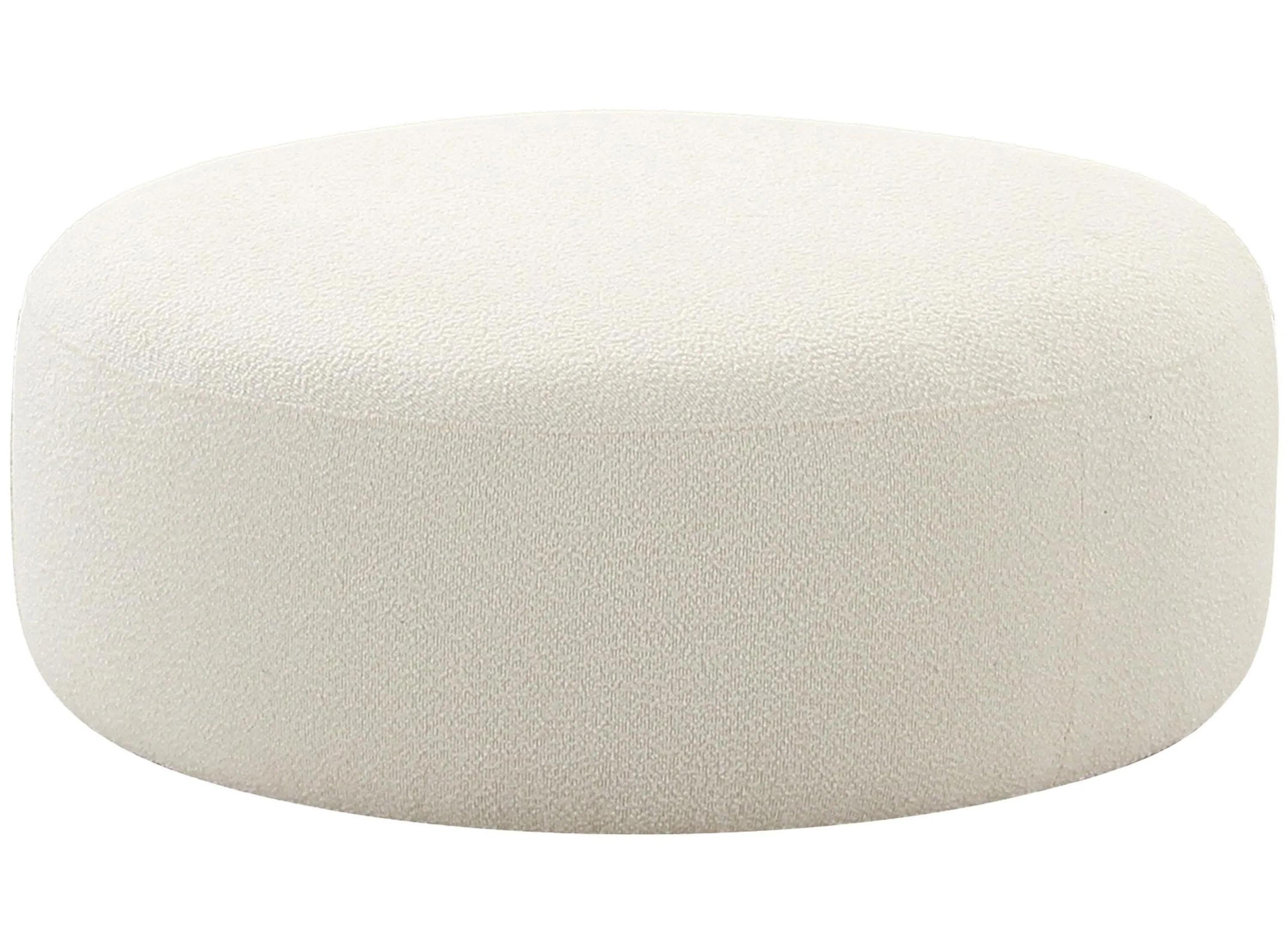 Broohah Boucle Ottoman
