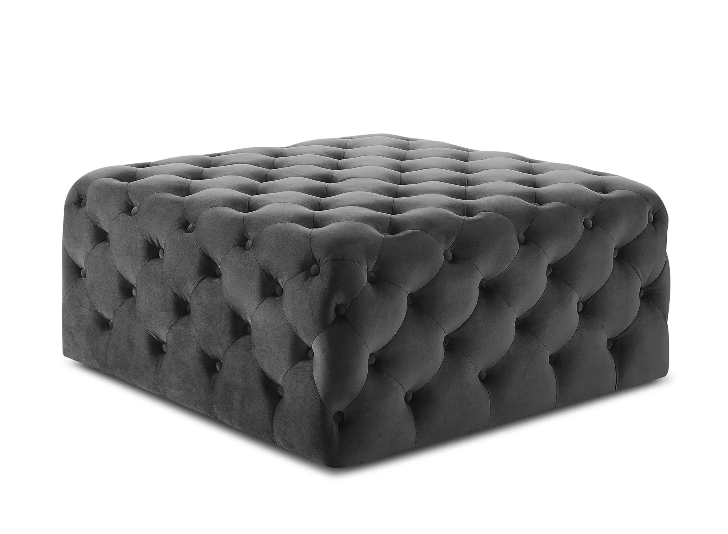 Belham Square Tufted Ottoman