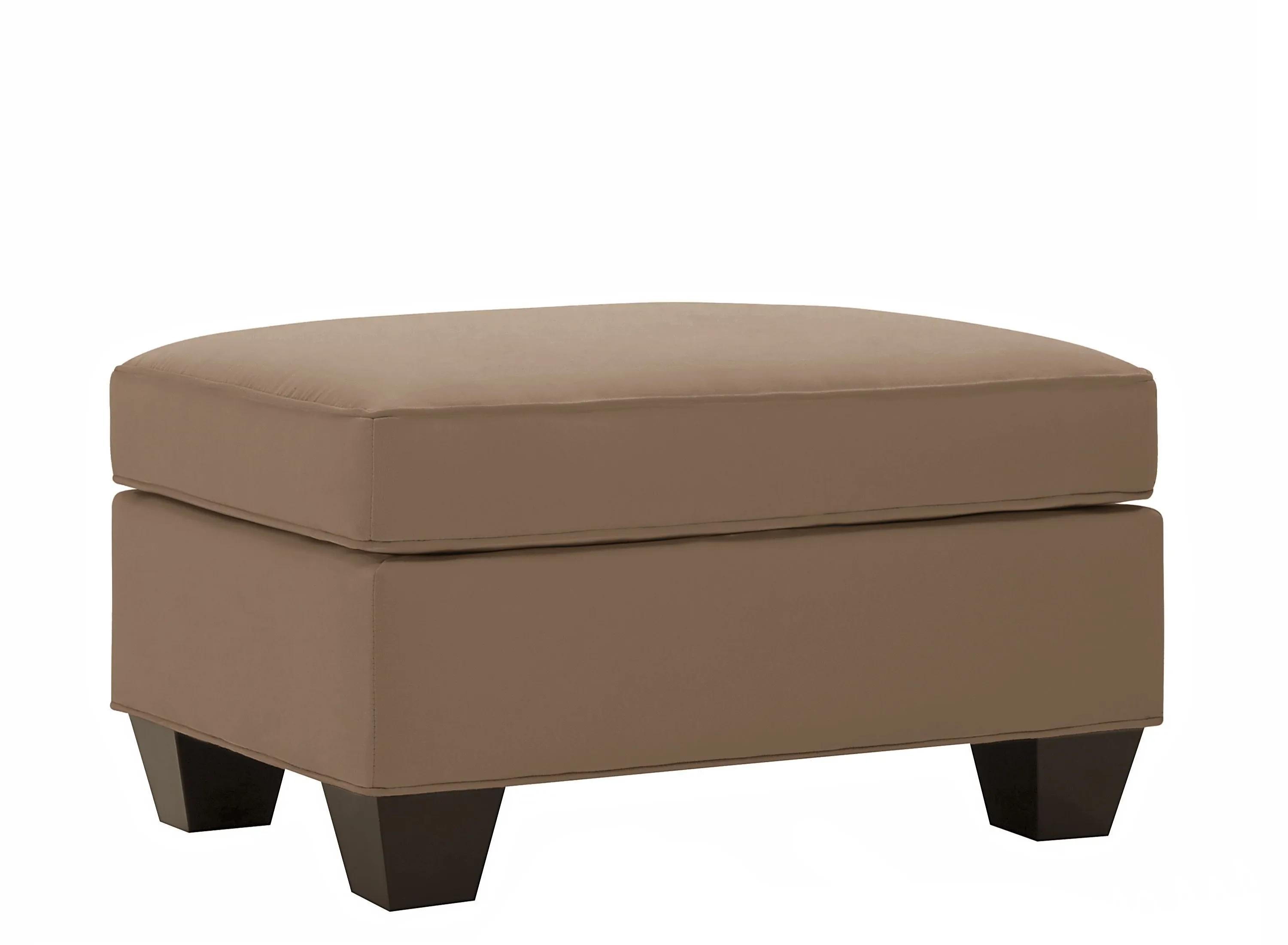 Briarwood Microfiber Ottoman