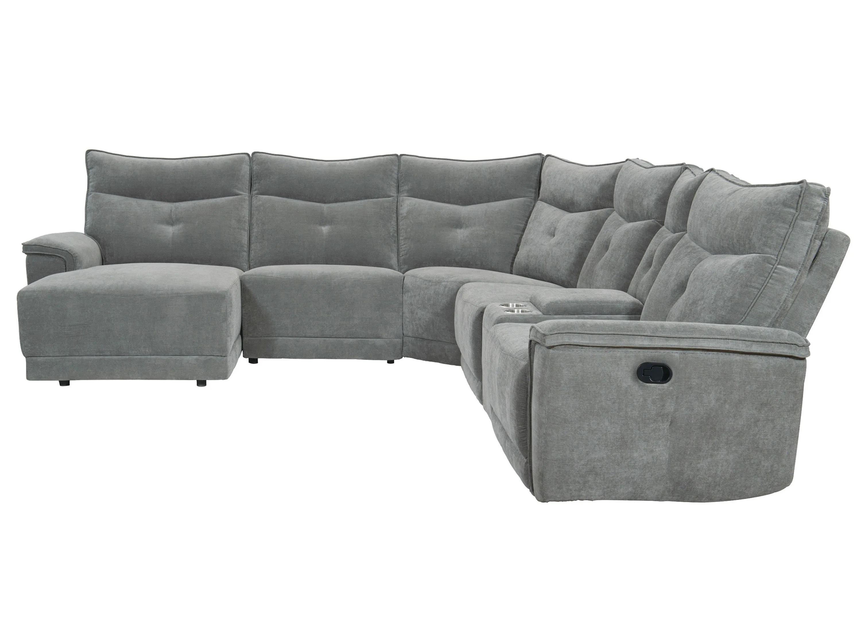 Graceland 6-pc. Manual Reclining Sectional Sofa