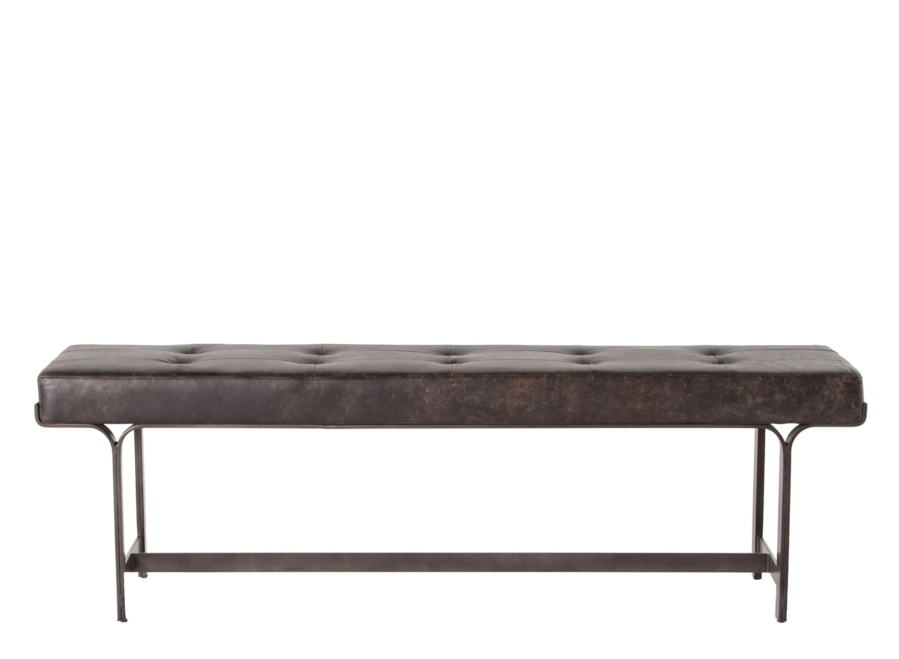 Lindy Leather Bench