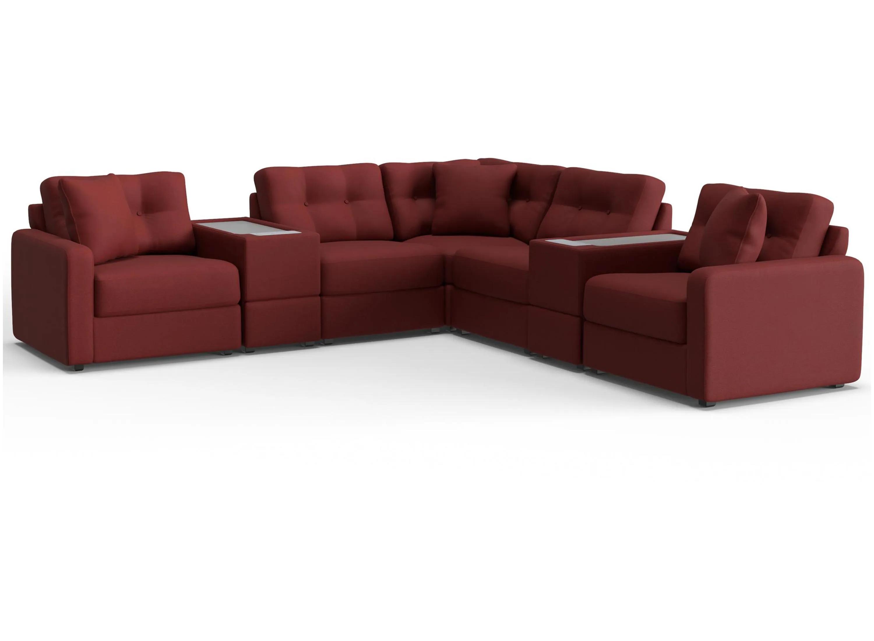 ModularOne 7-pc. Sectional w/Two PowerConsole