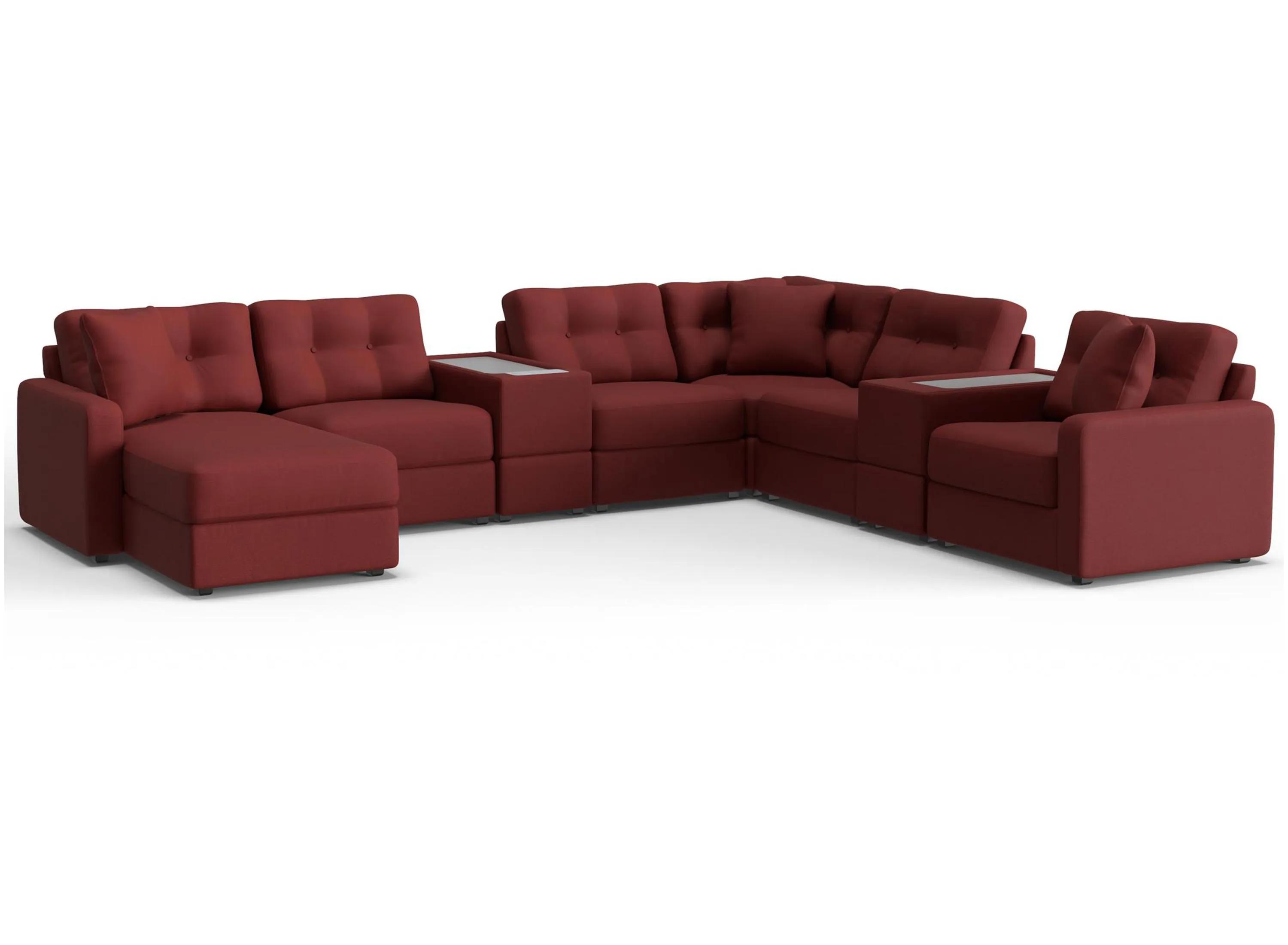 ModularOne 8-pc. Sectional w/One Power Console