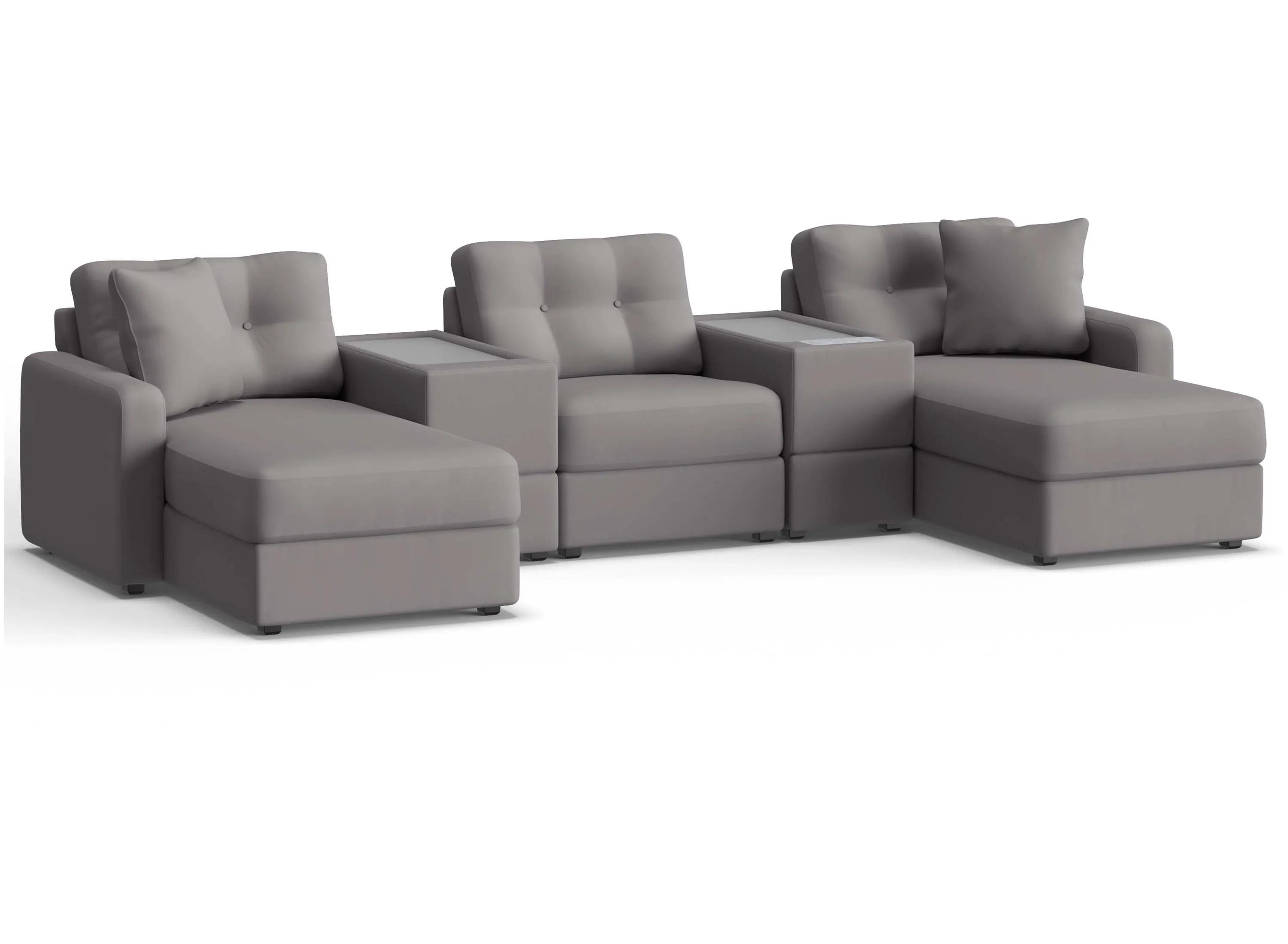 ModularOne 5-pc. Sectional w/One Power Console