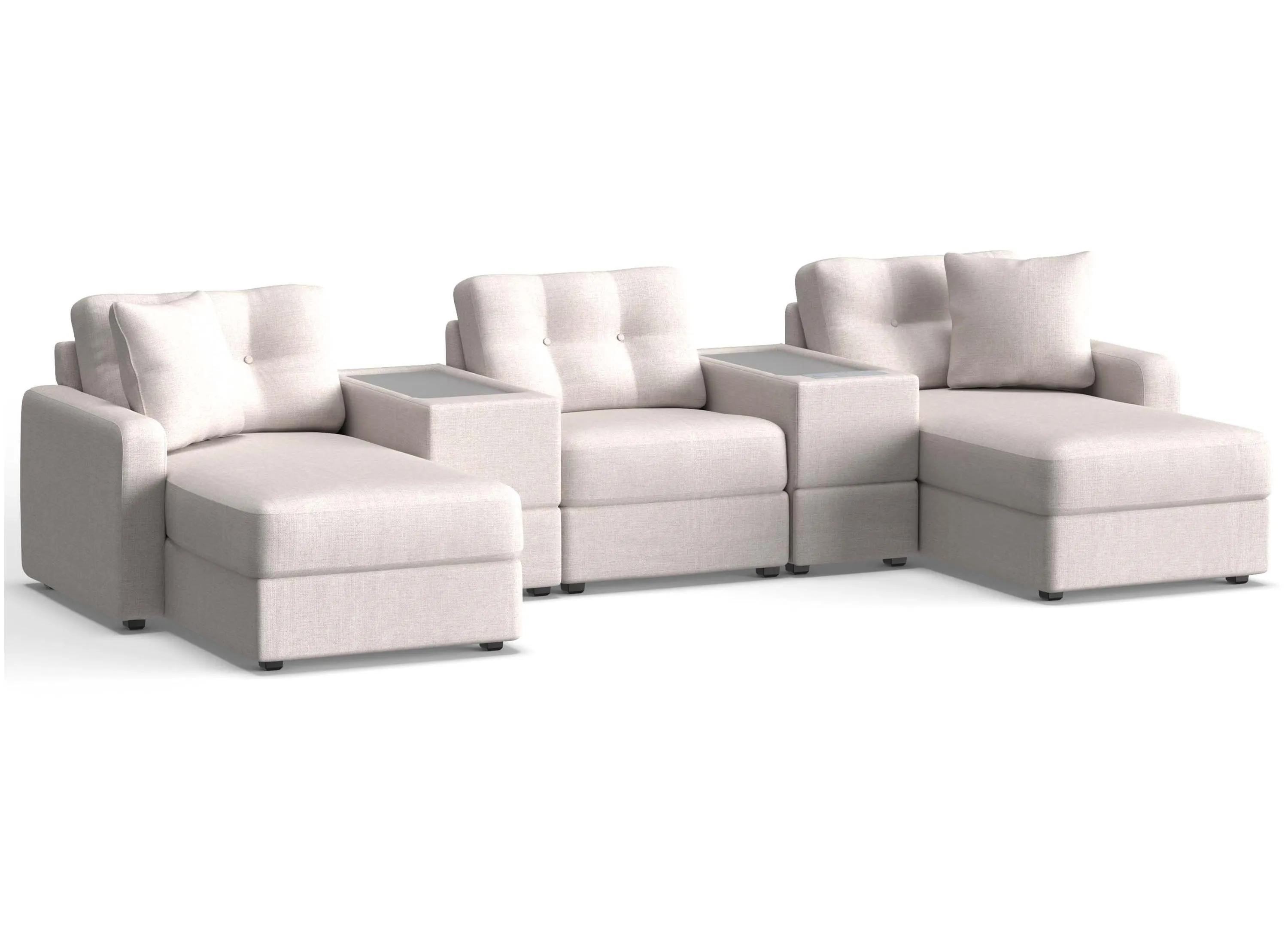 ModularOne 5-pc. Sectional w/One Power Console