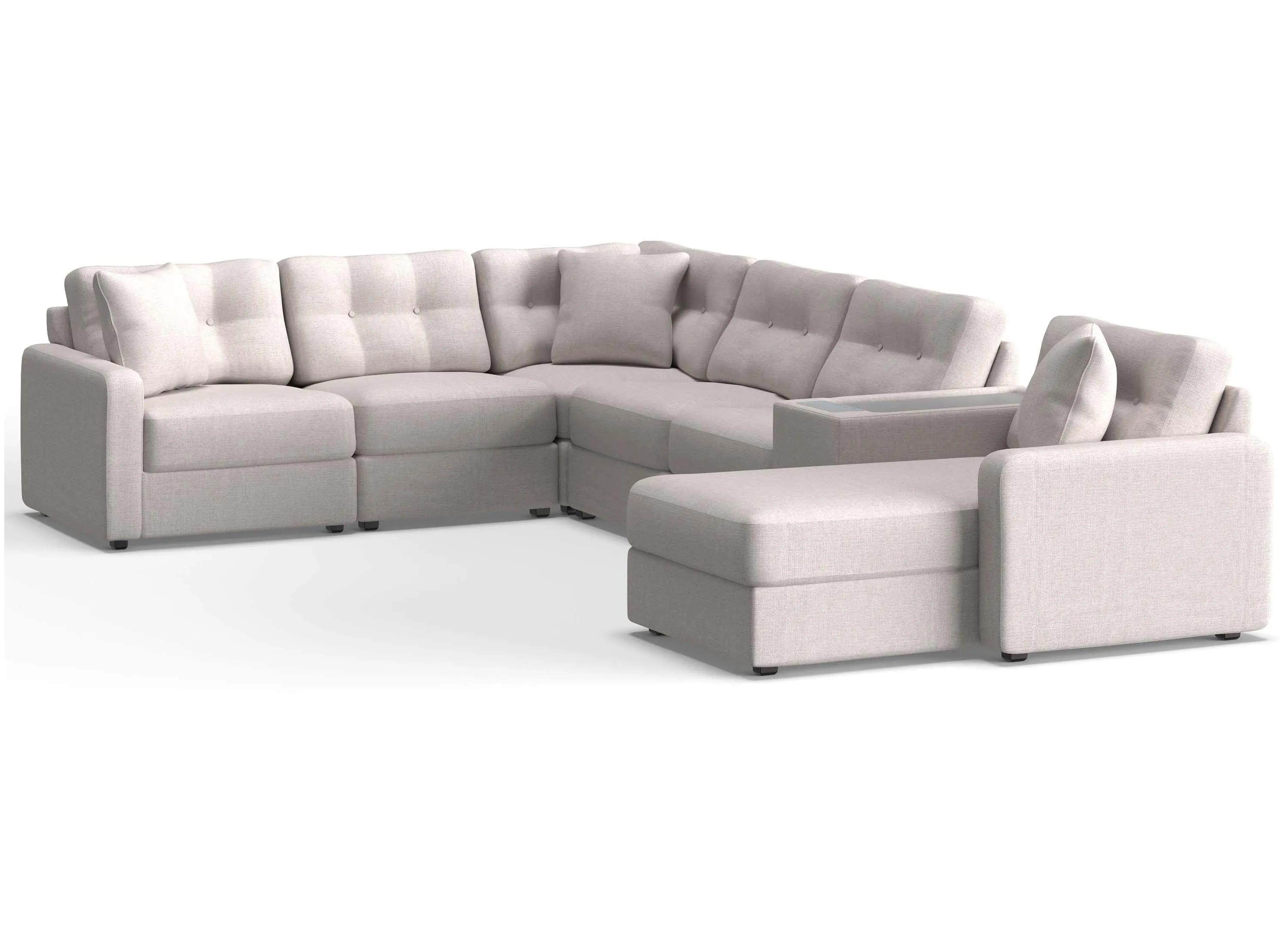 ModularOne 7-pc. Sectional w/One Power Console